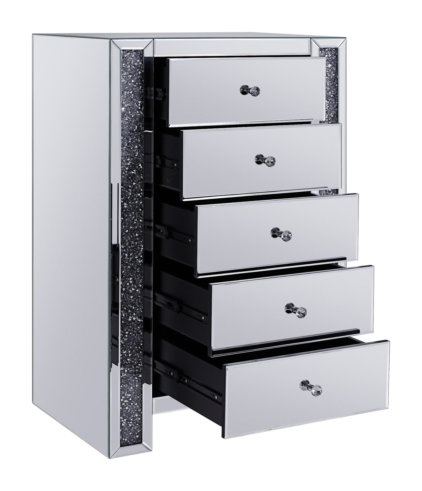 Noralie 97644 Mirrored/Faux Diamonds Chest