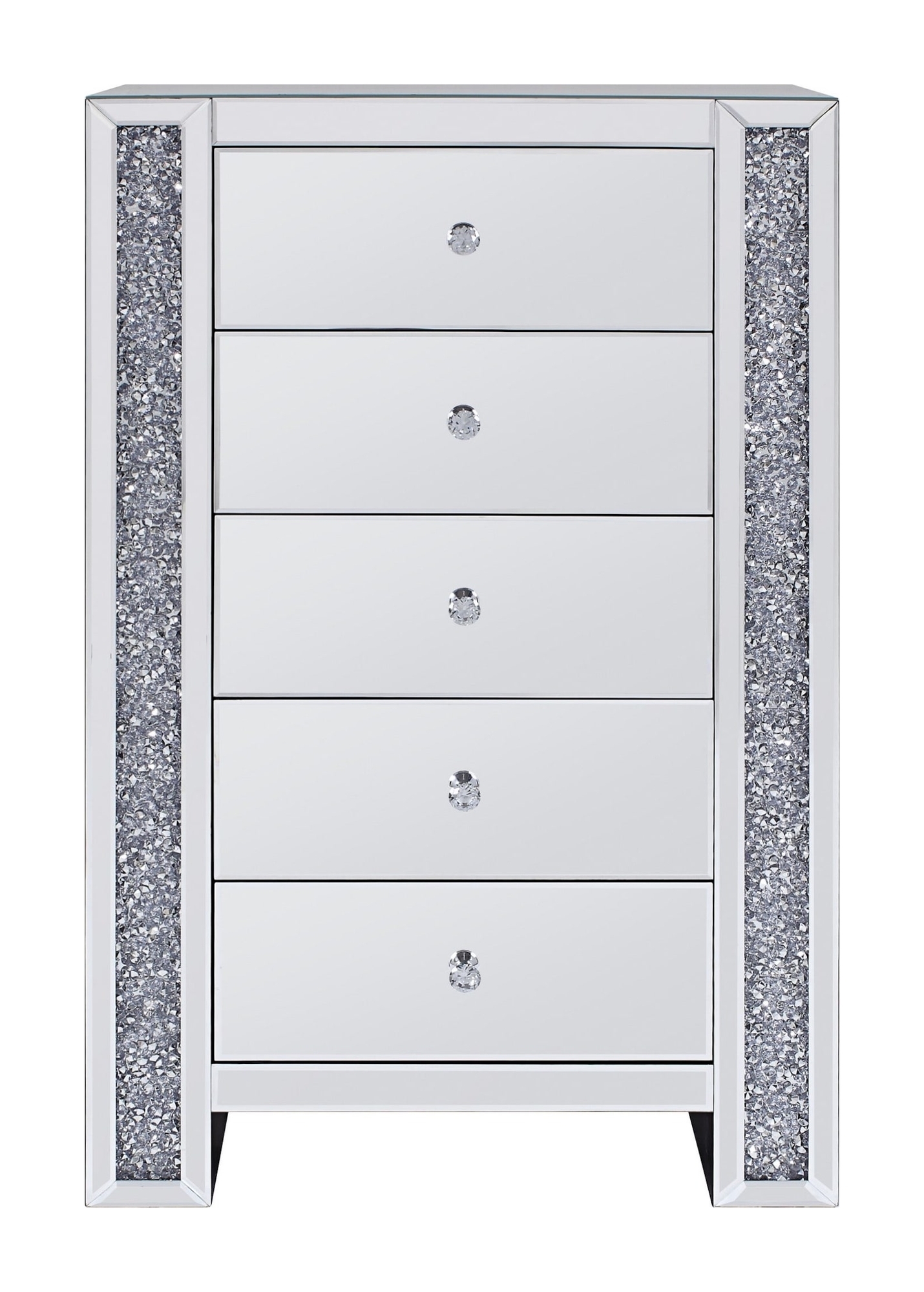 Noralie 97644 Mirrored/Faux Diamonds Chest