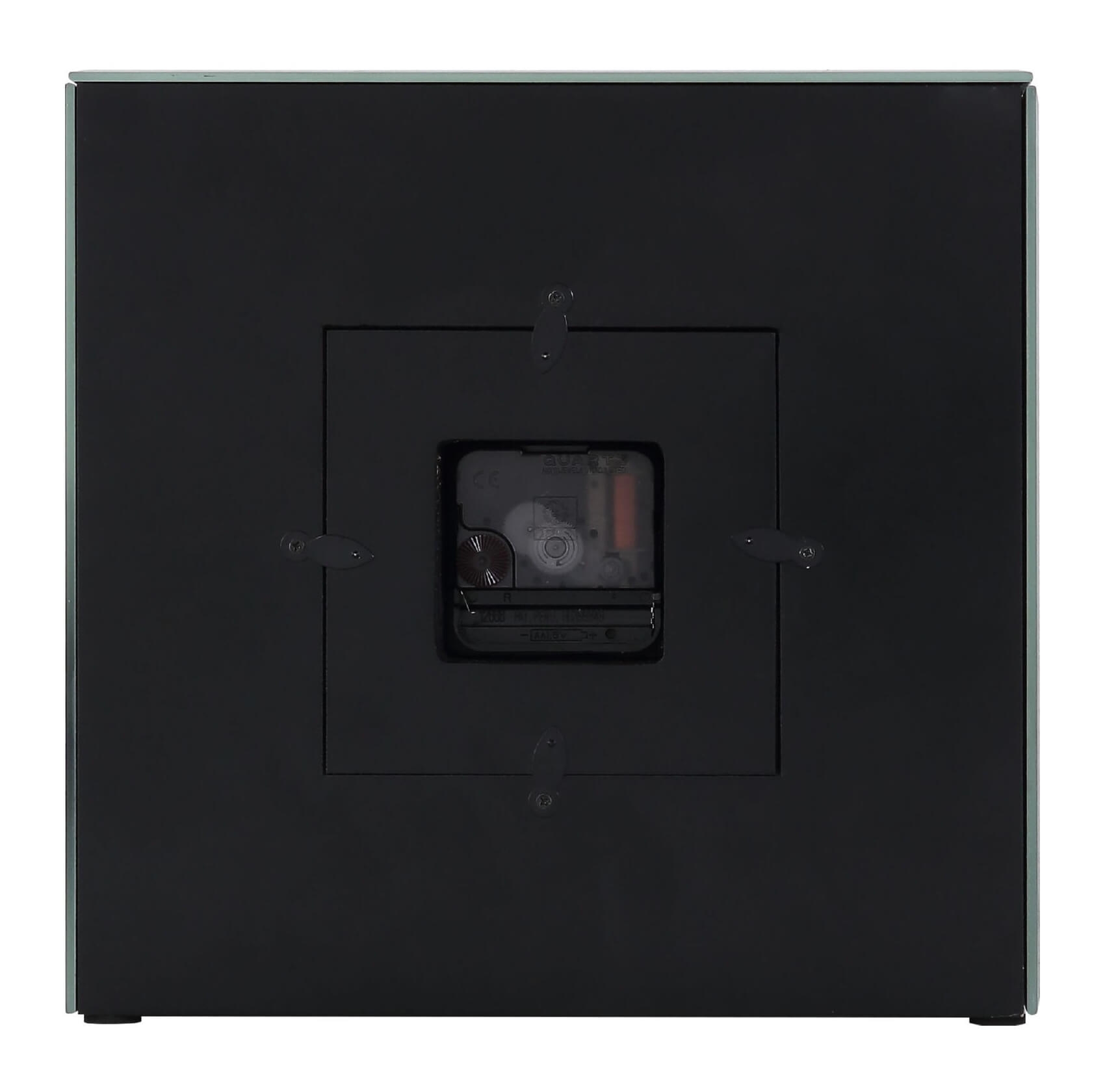 Noralie 97817 Mirrored/Faux Diamonds Accent Clock