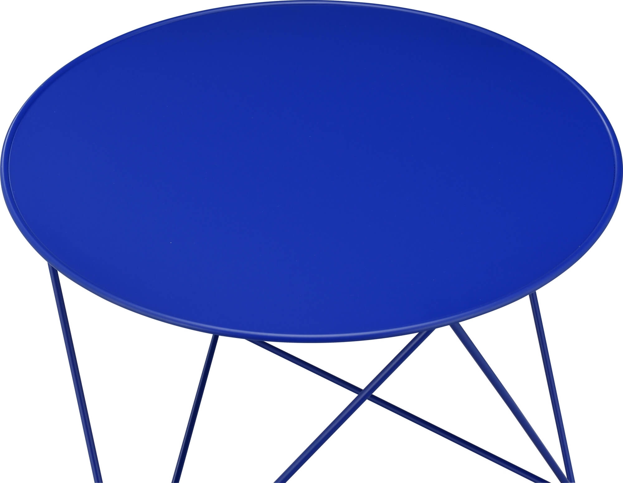 Epidia Metal Round Accent Table