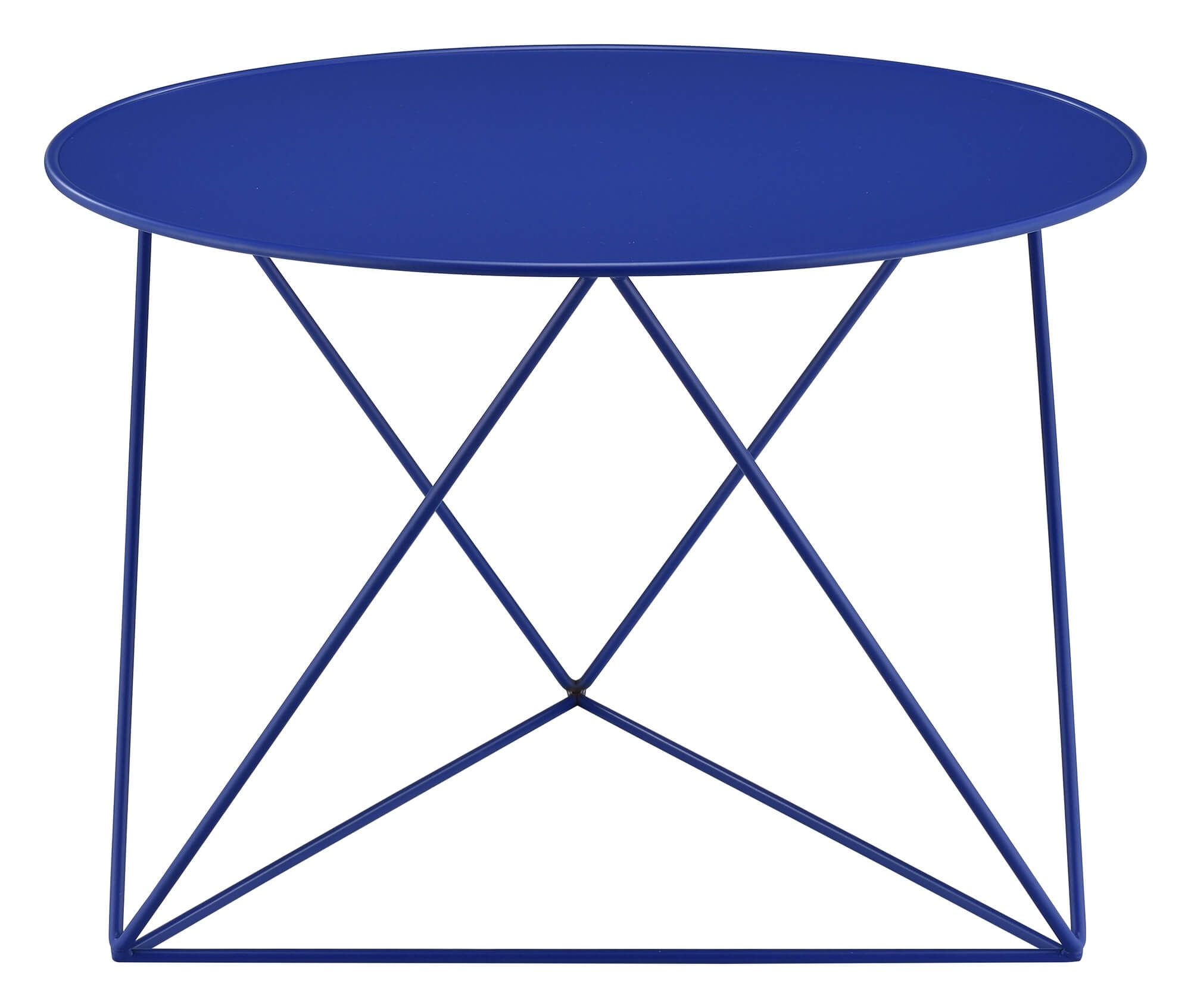 Epidia Metal Round Accent Table