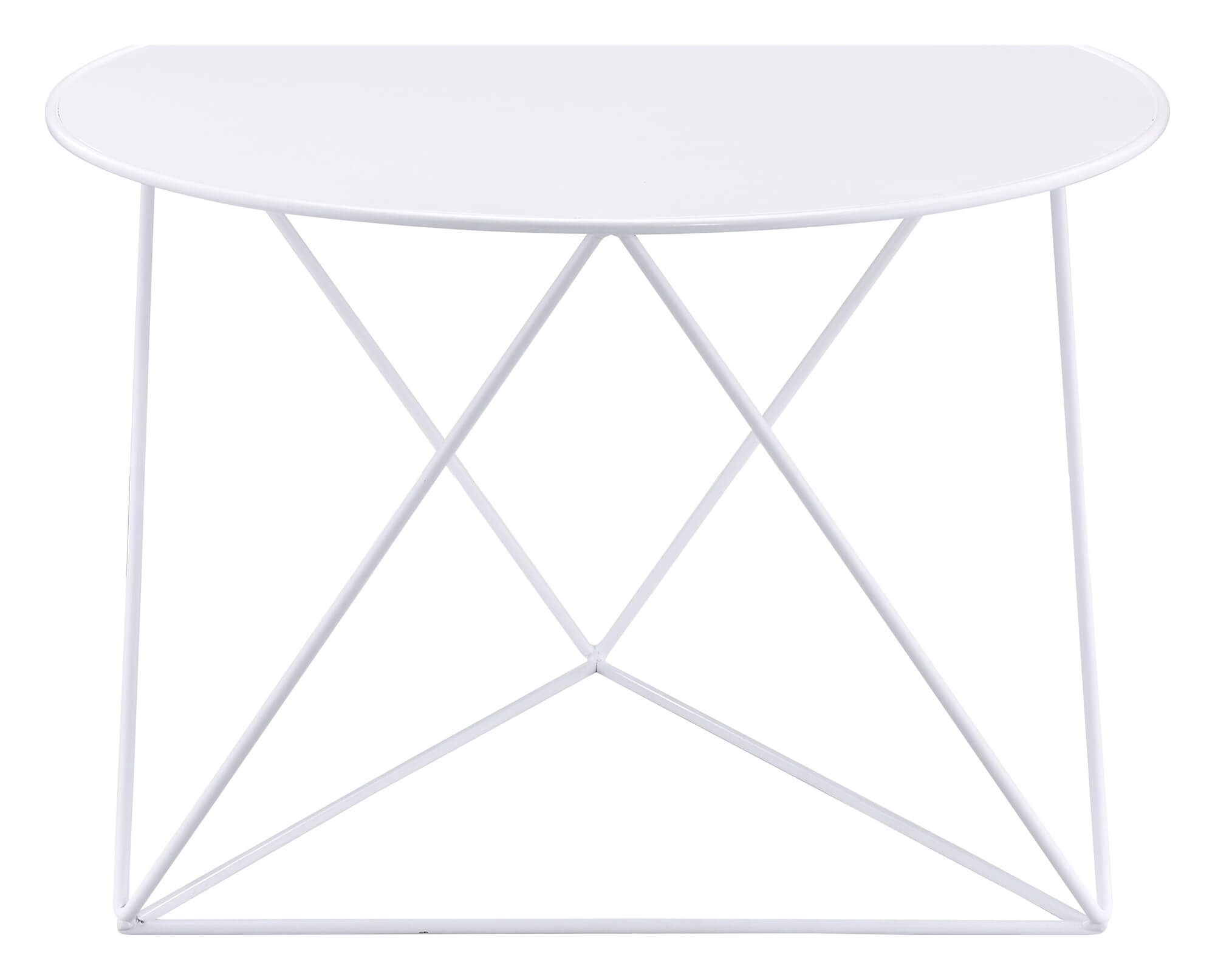 Epidia Metal Round Accent Table