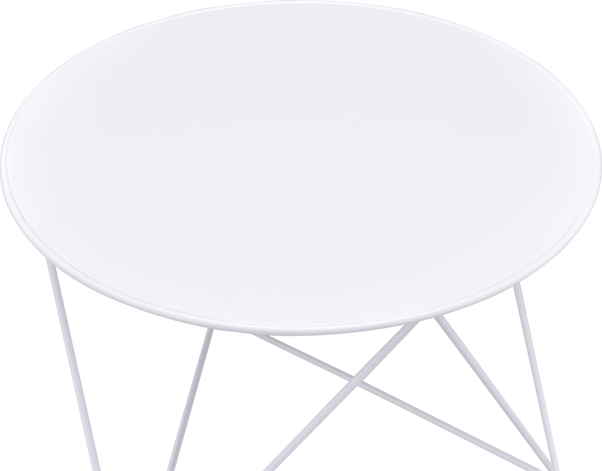 Epidia Metal Round Accent Table