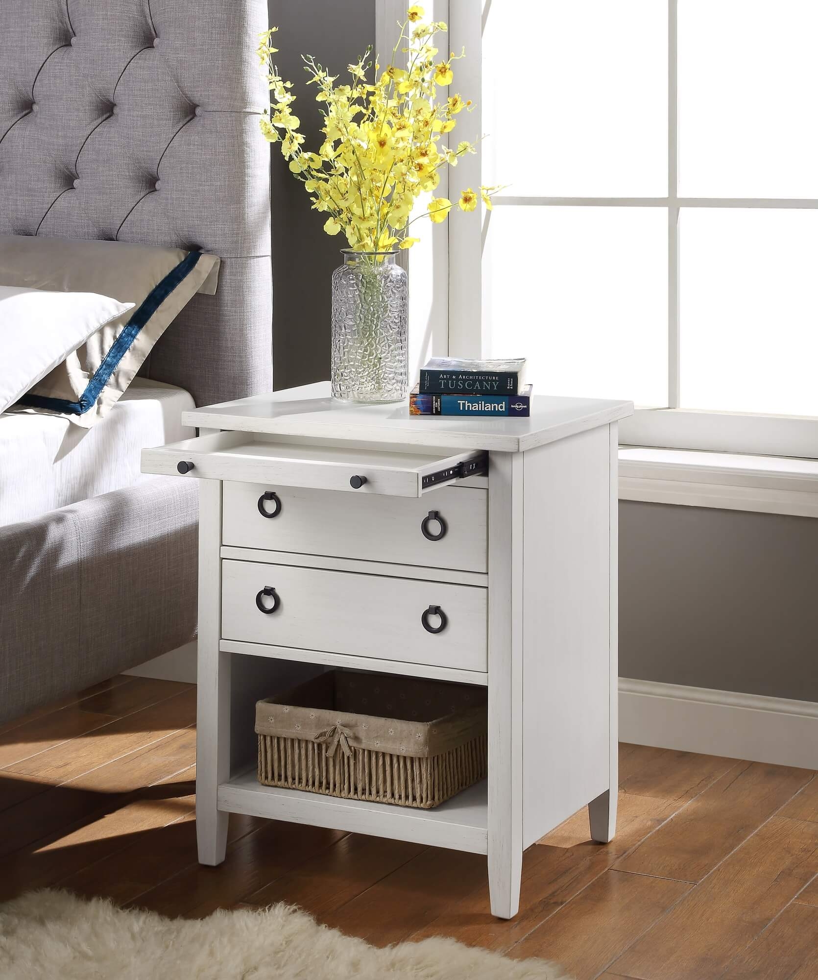 Halim Wood Accent Table/Nightstand