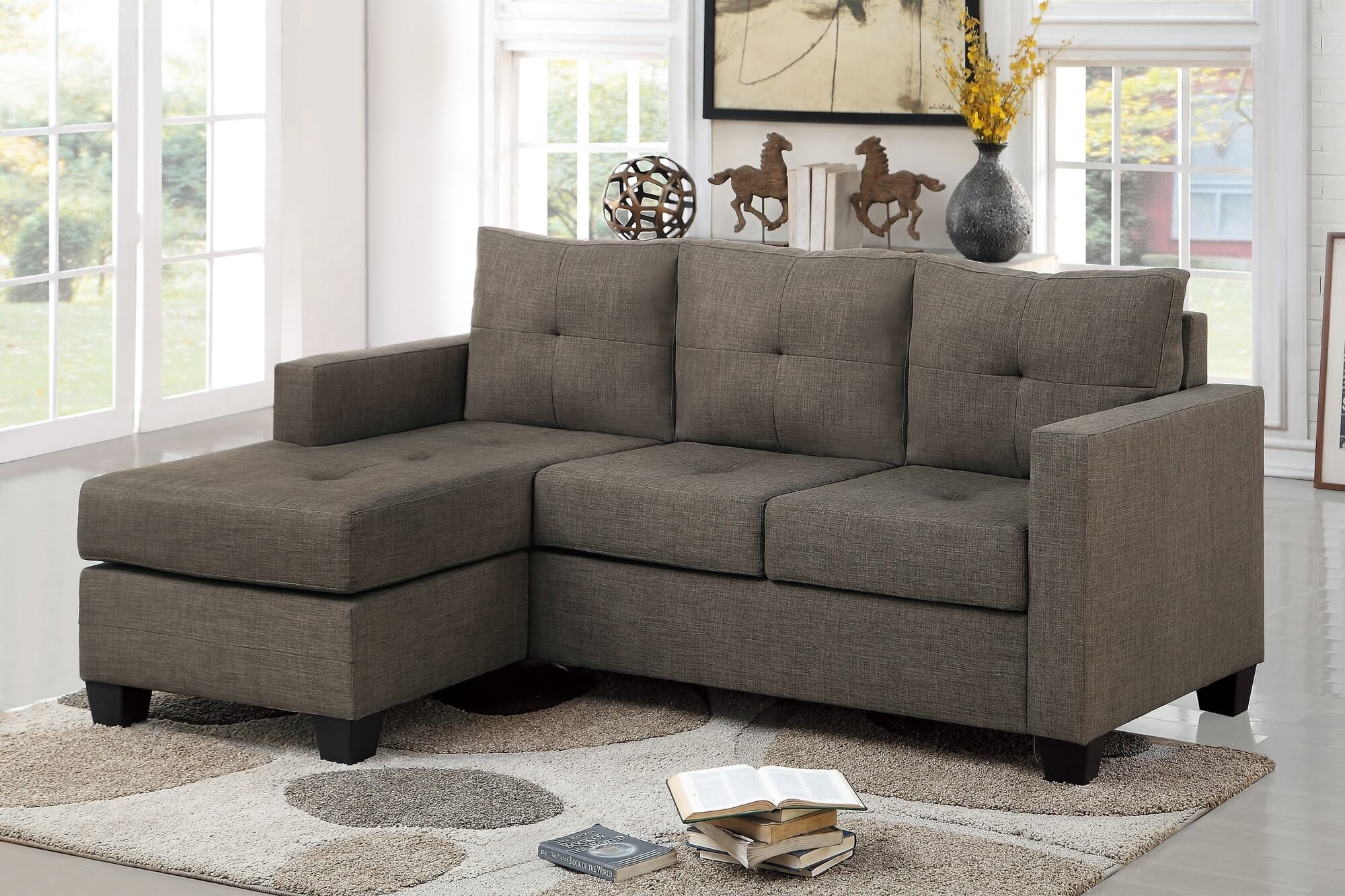 Phelps Microfiber Sectional