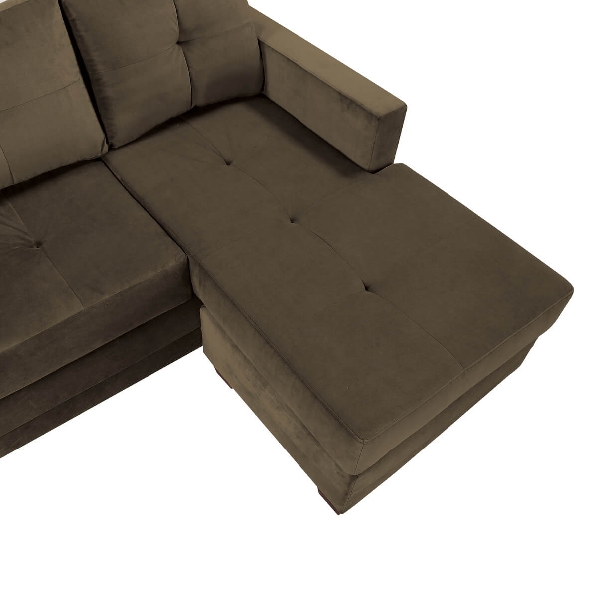 Phelps Microfiber Reversible Sectional
