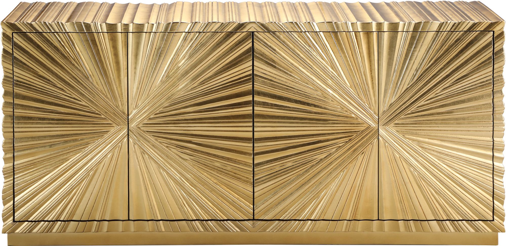Golda 2-Door Wood Veneer Sideboard 