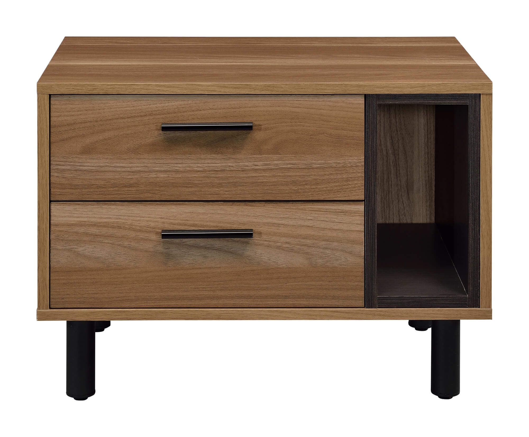 Trolgar Wood/Metal Accent Table/Nightstand