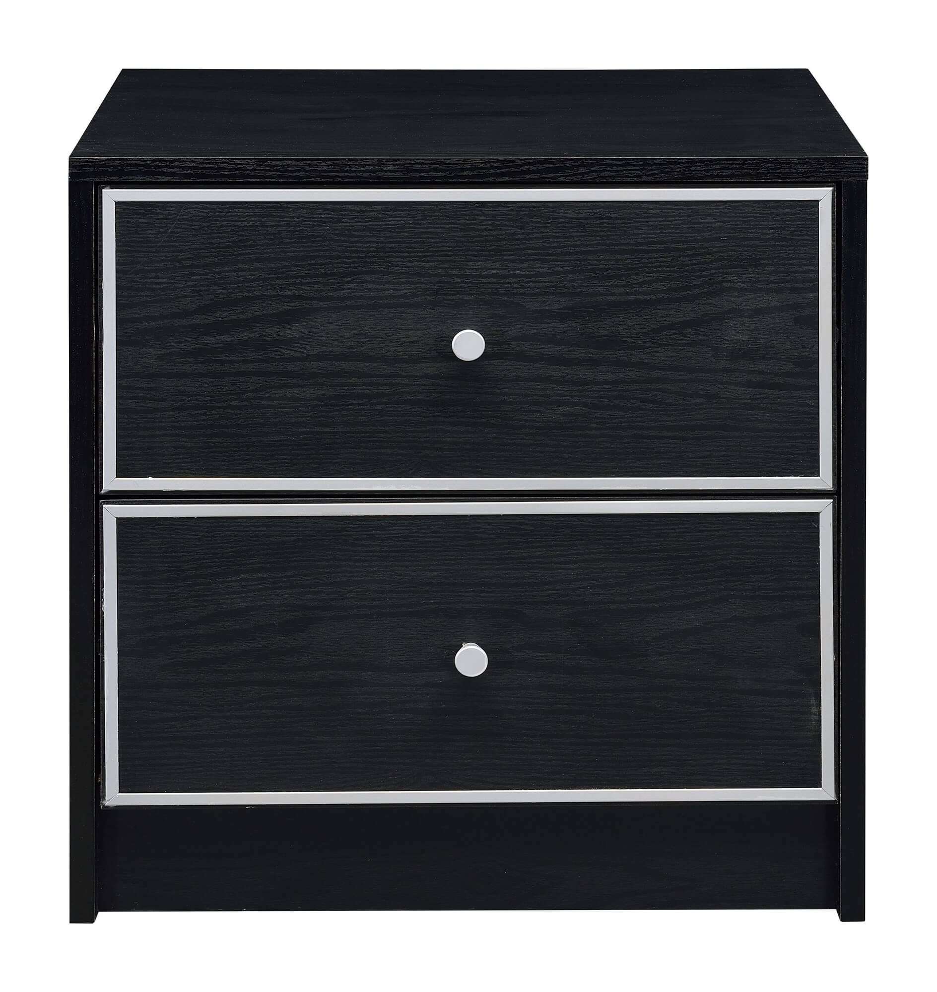 Jabir Wood/Metal Accent Table/Nightstand