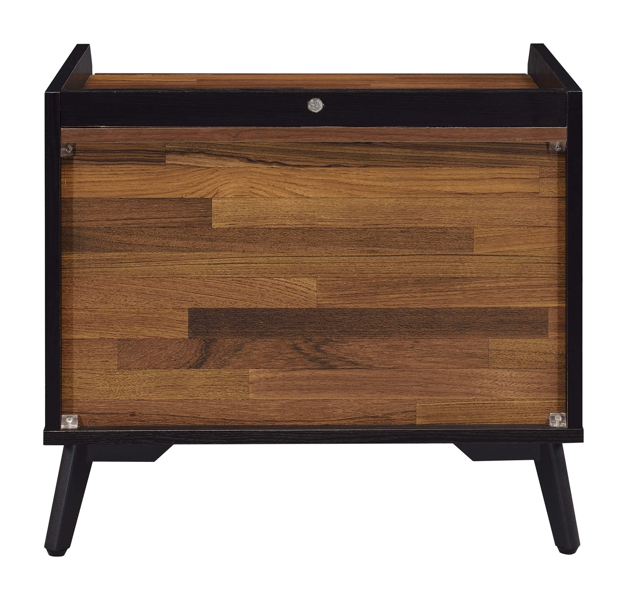 Jiranty Wood/Metal Accent Table/Nightstand
