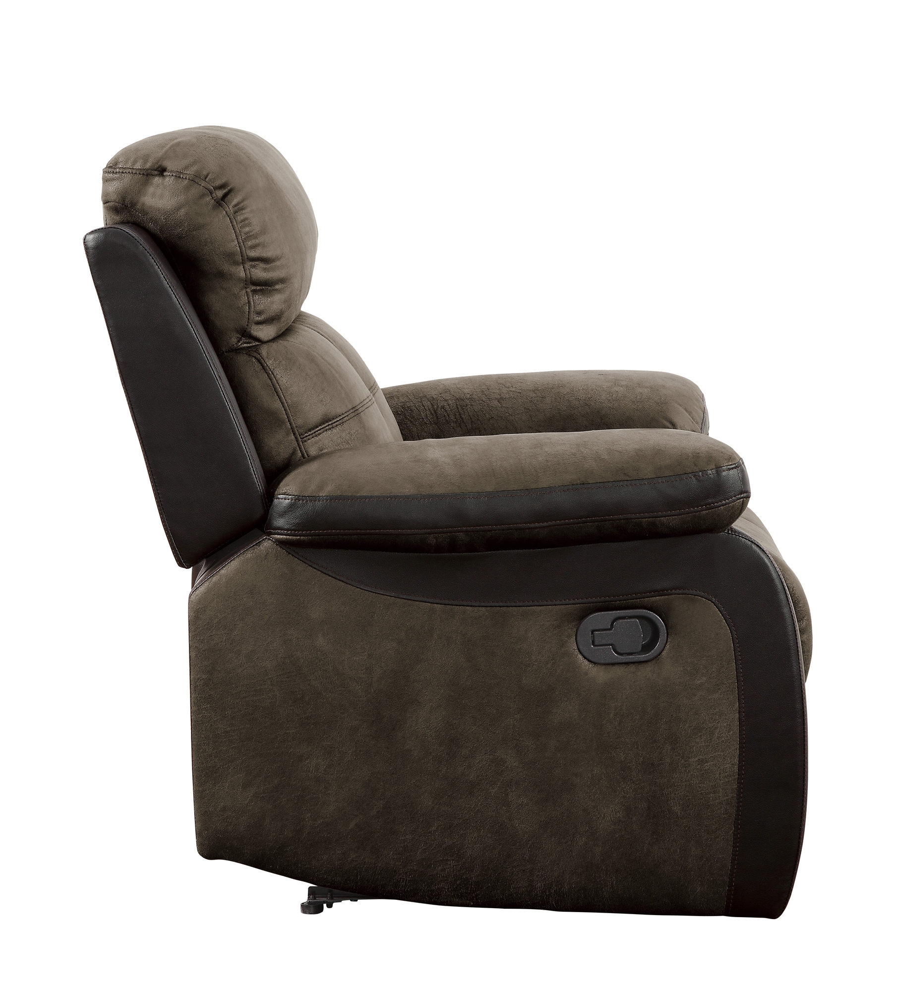 Acadia Microfiber/Bi-Cast Vinyl Reclining Chair