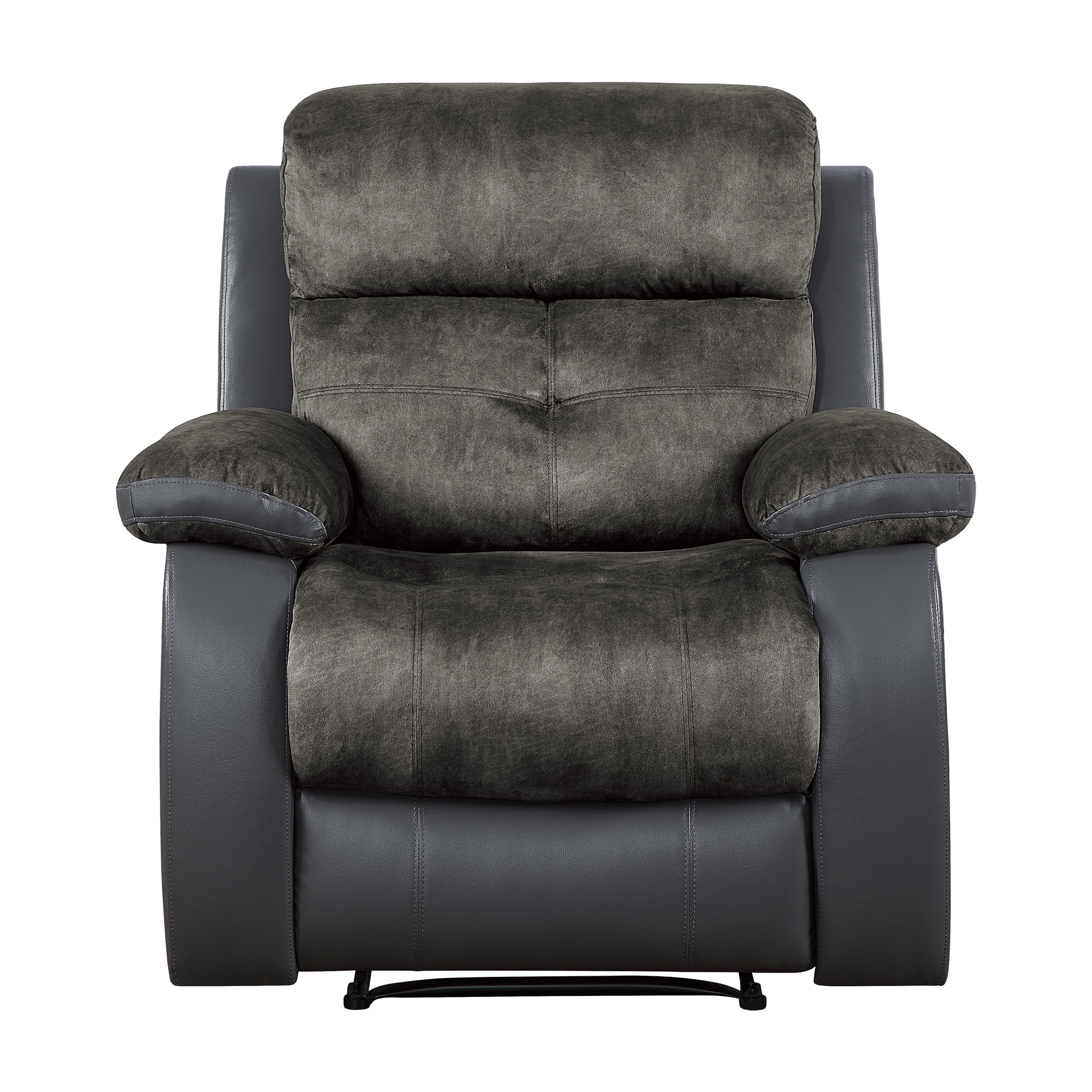 Acadia Microfiber/Bi-Cast Vinyl Reclining Chair