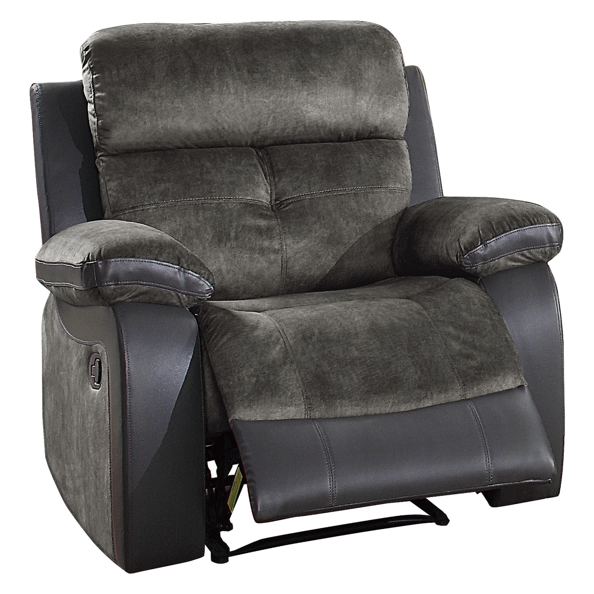 Acadia Microfiber/Bi-Cast Vinyl Reclining Chair