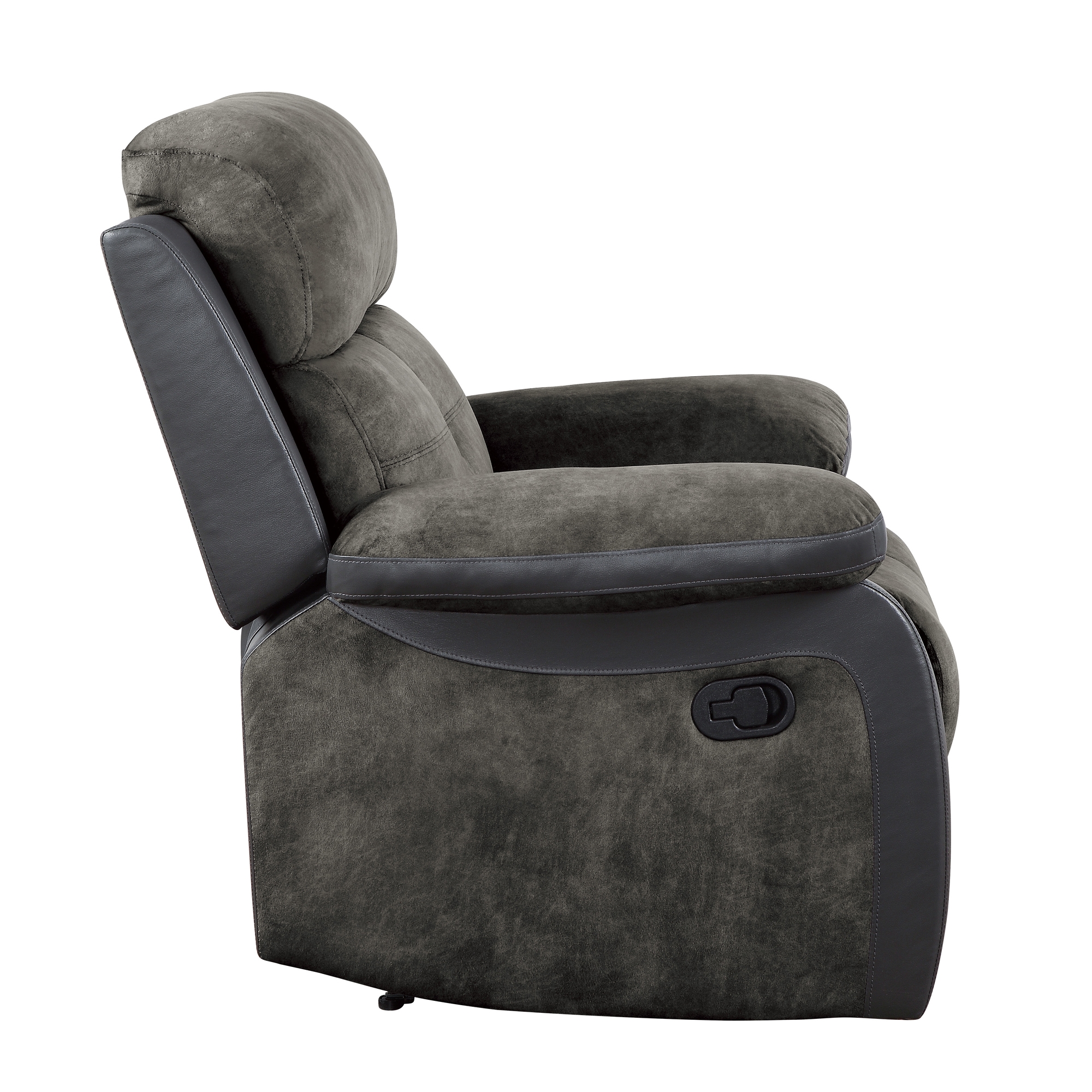 Acadia Microfiber/Bi-Cast Vinyl Reclining Chair