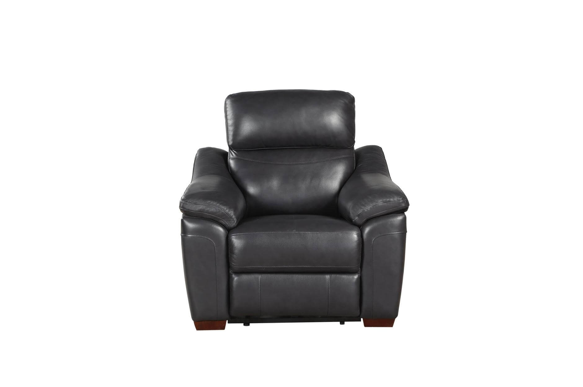 Renzo Leather/Bi-Cast Vinyl Power Reclining Chair by Homelegance