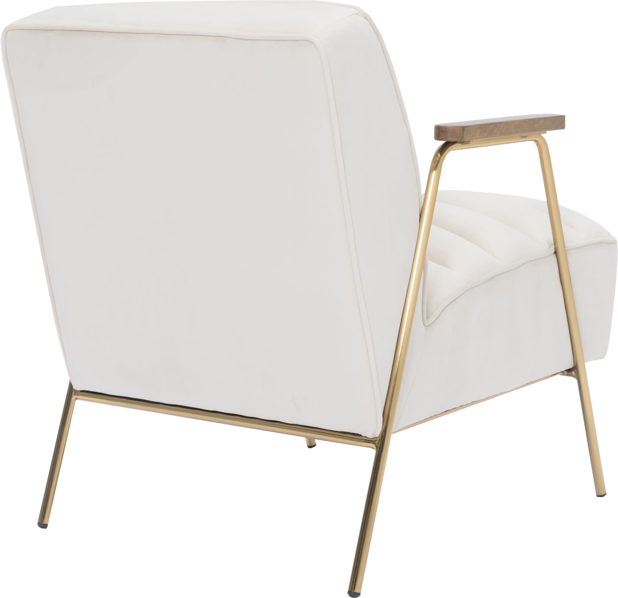 Woodford Velvet Accent Chair