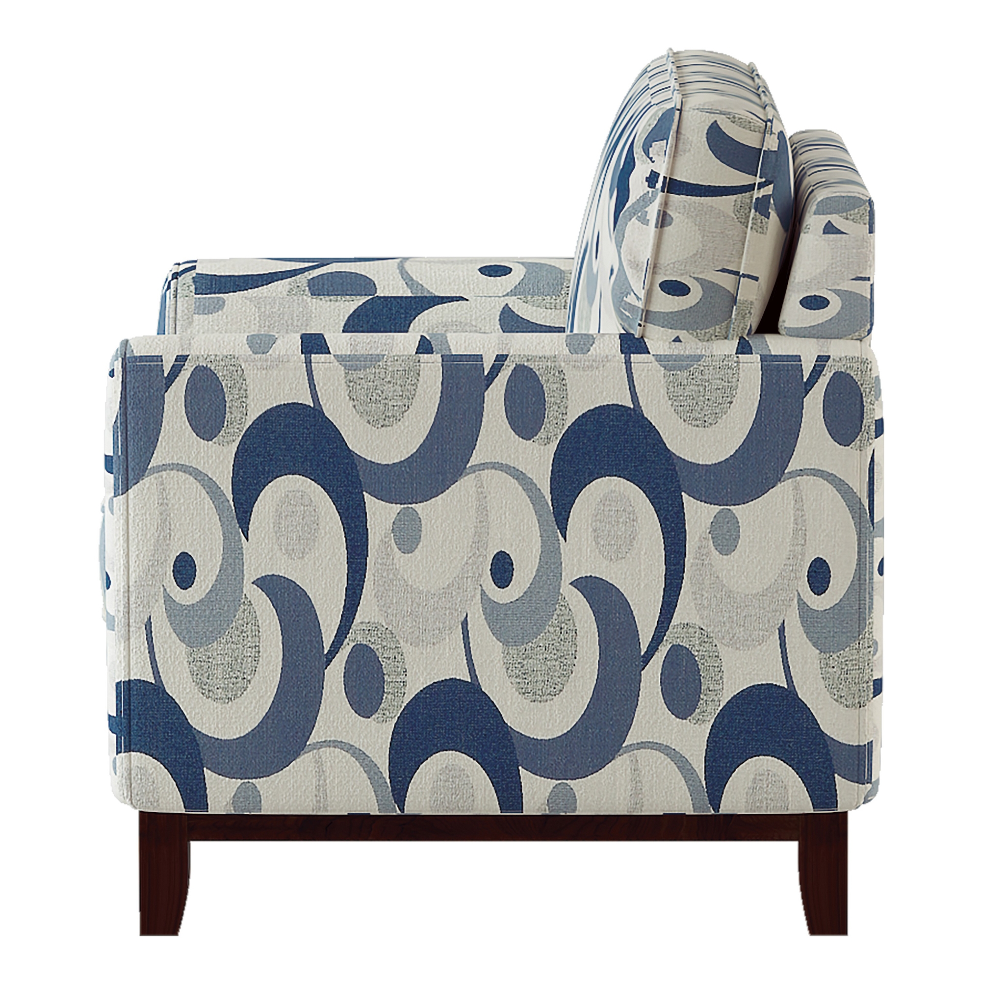 Blue Lake Fabric Accent Chair