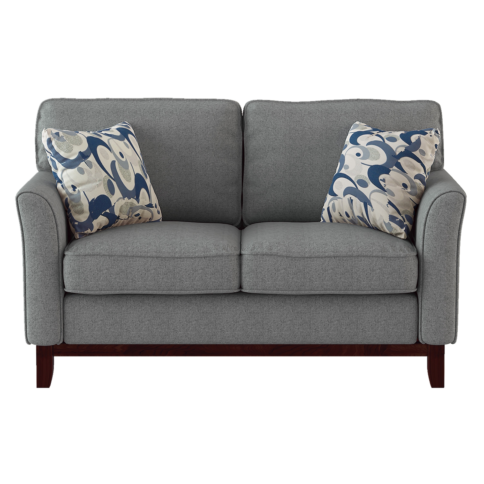 Blue Lake Fabric Loveseat