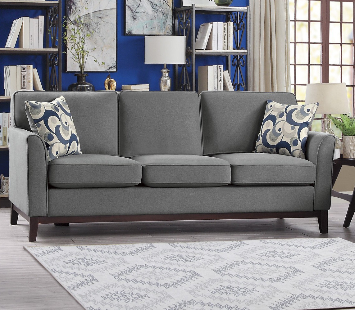 Blue Lake Fabric Sofa