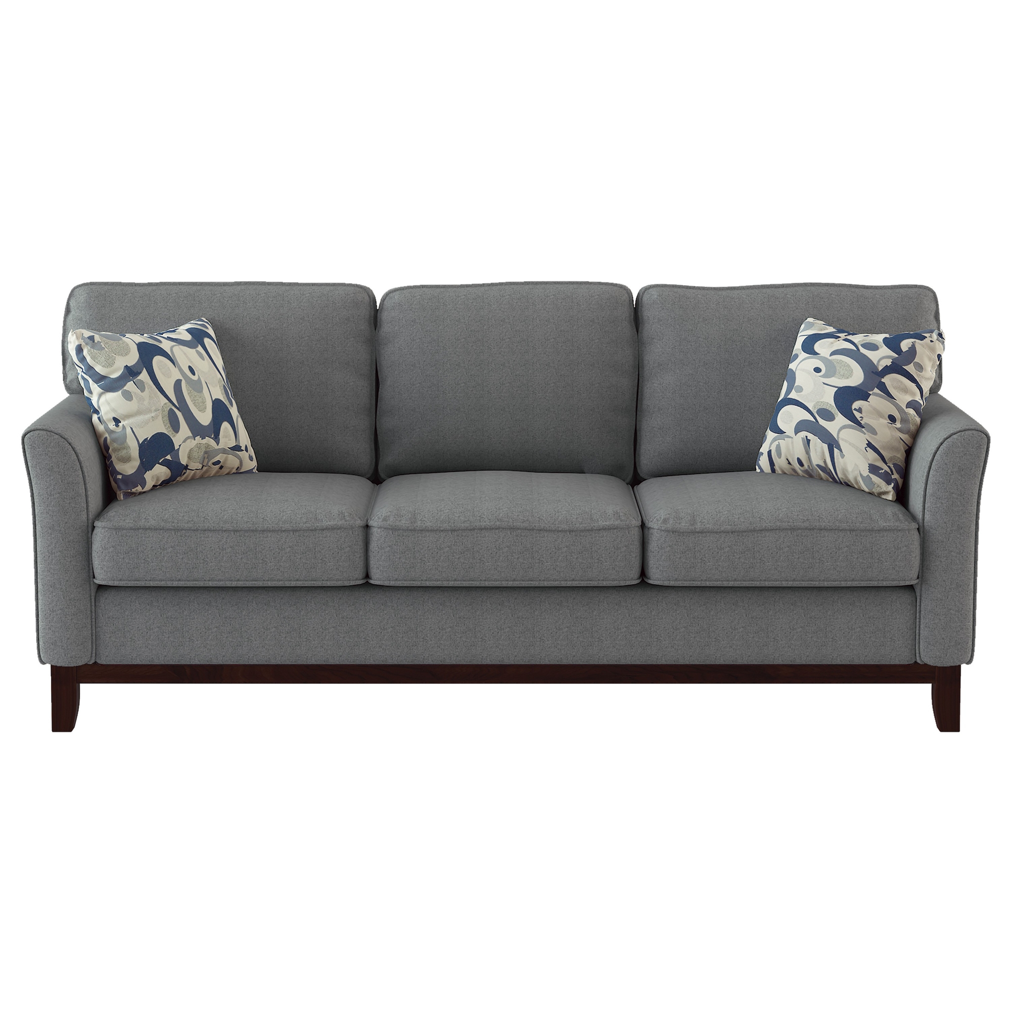 Blue Lake Fabric Sofa