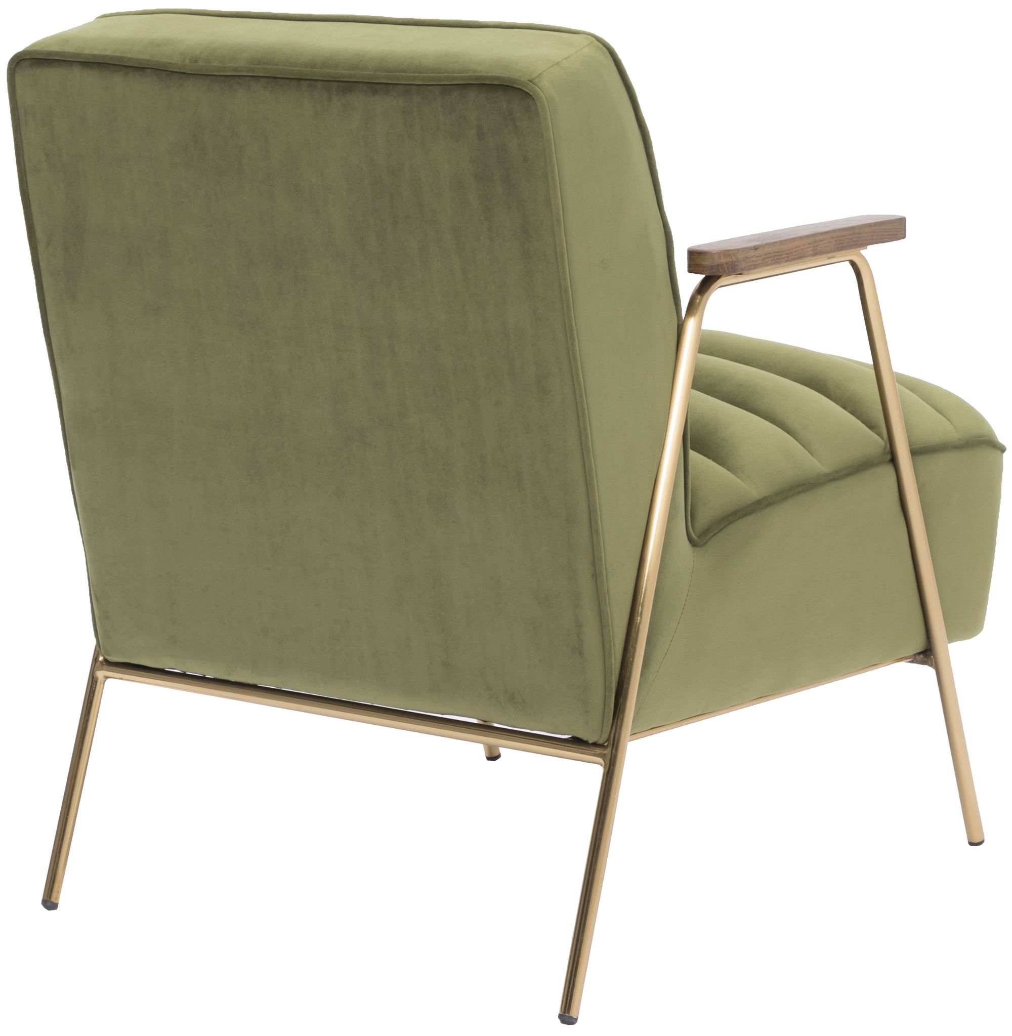 Woodford Velvet Accent Chair