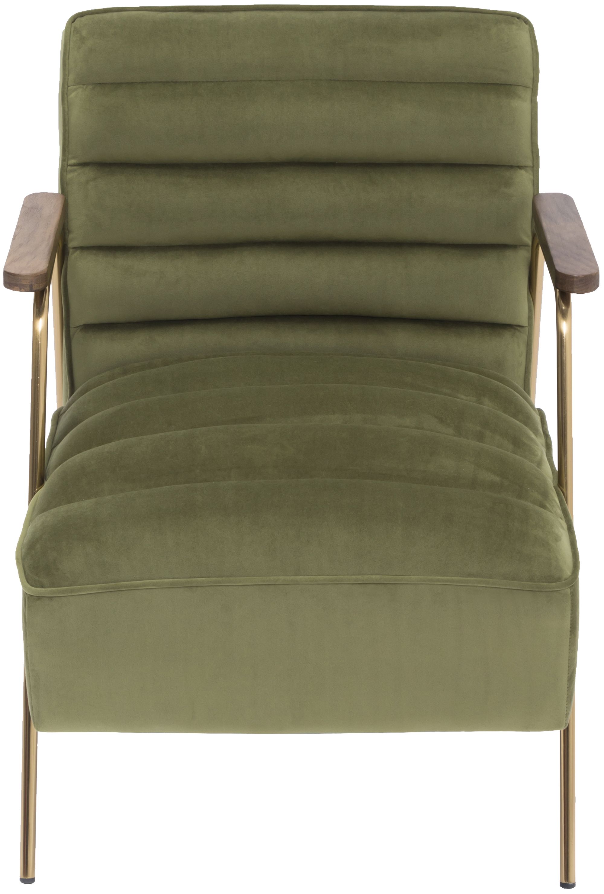 Woodford Velvet Accent Chair