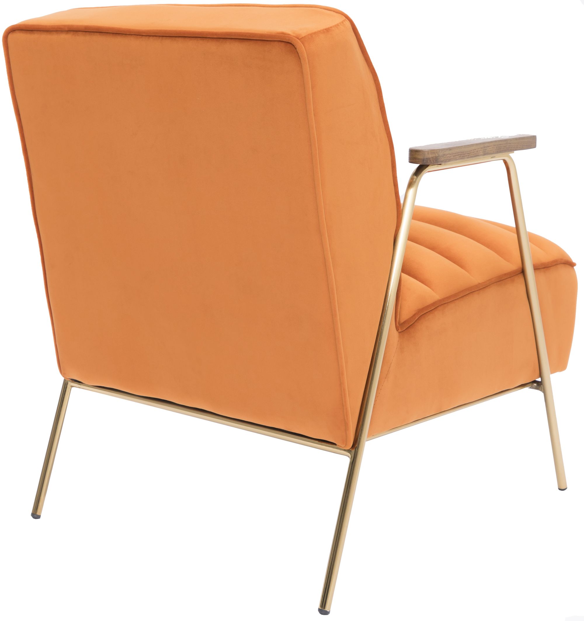 Woodford Velvet Accent Chair