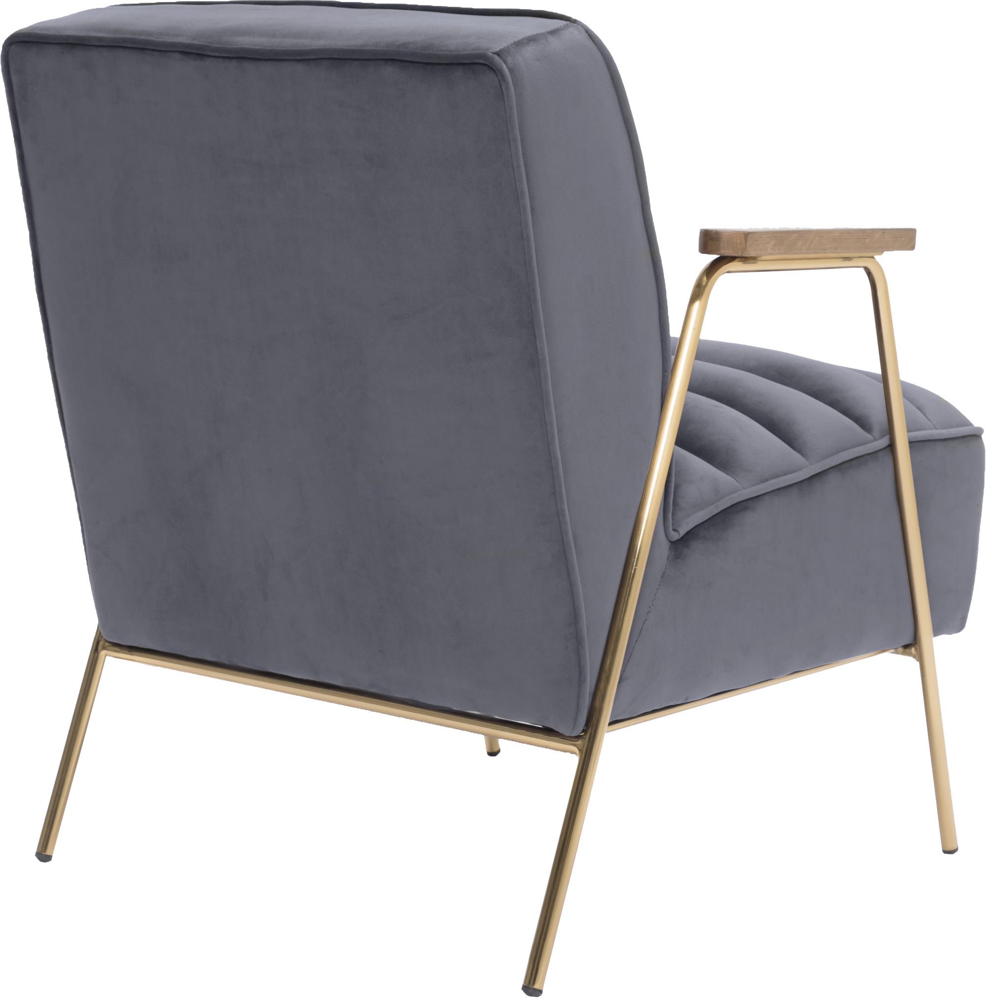 Woodford Velvet Accent Chair