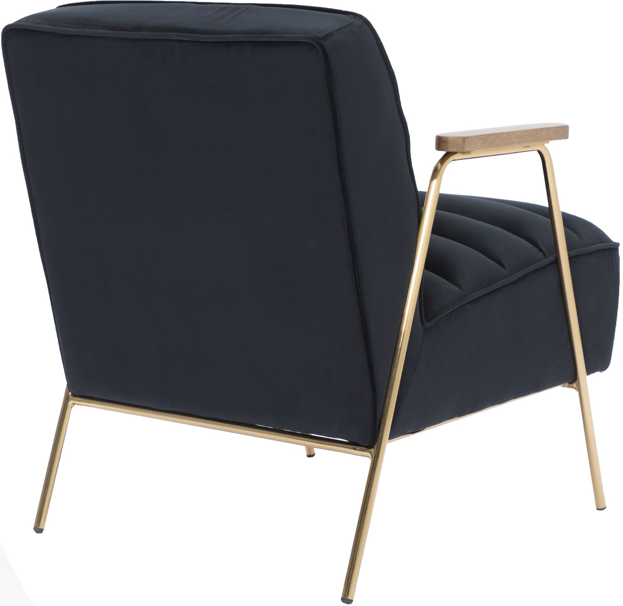 Woodford Velvet Accent Chair