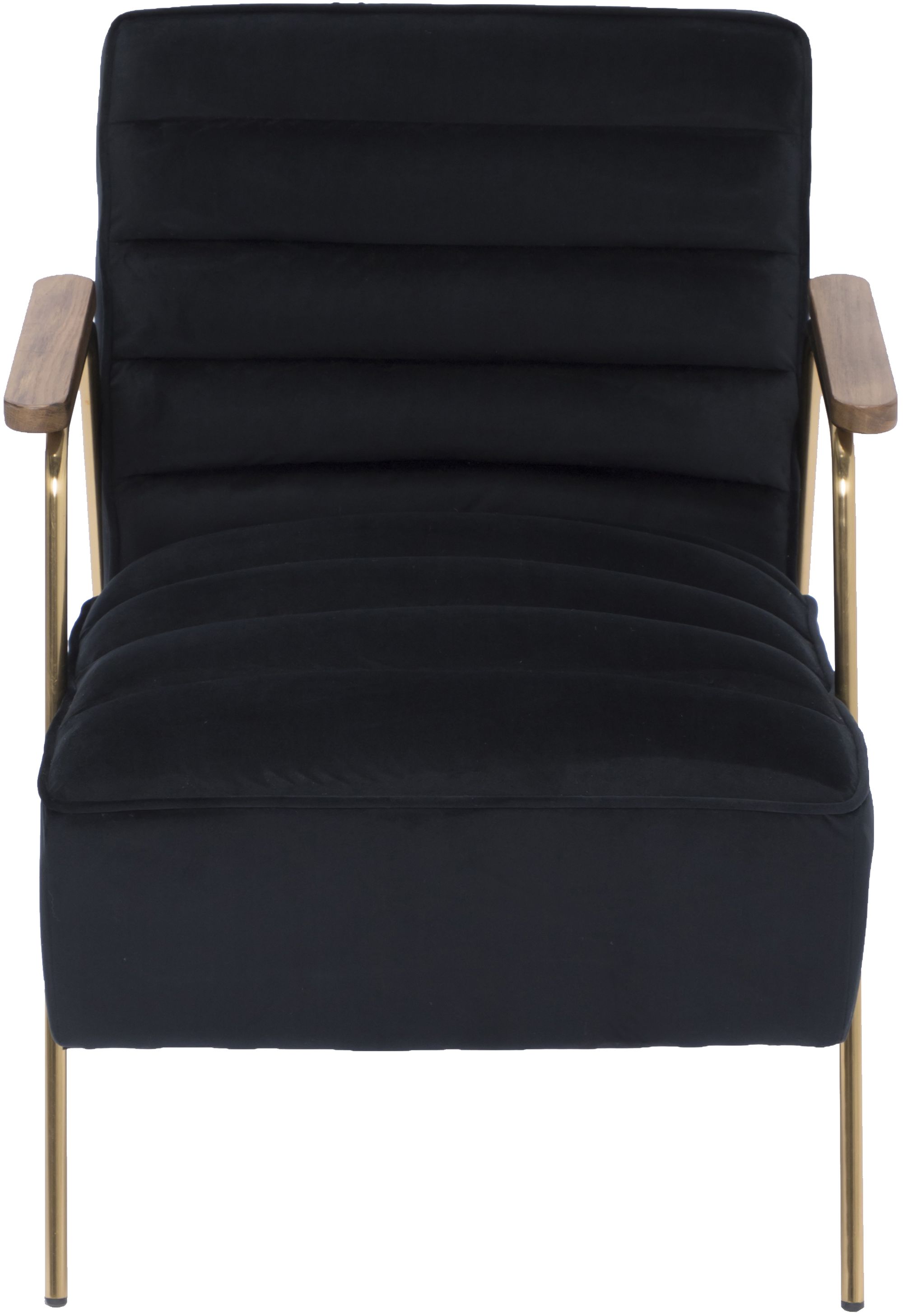 Woodford Velvet Accent Chair