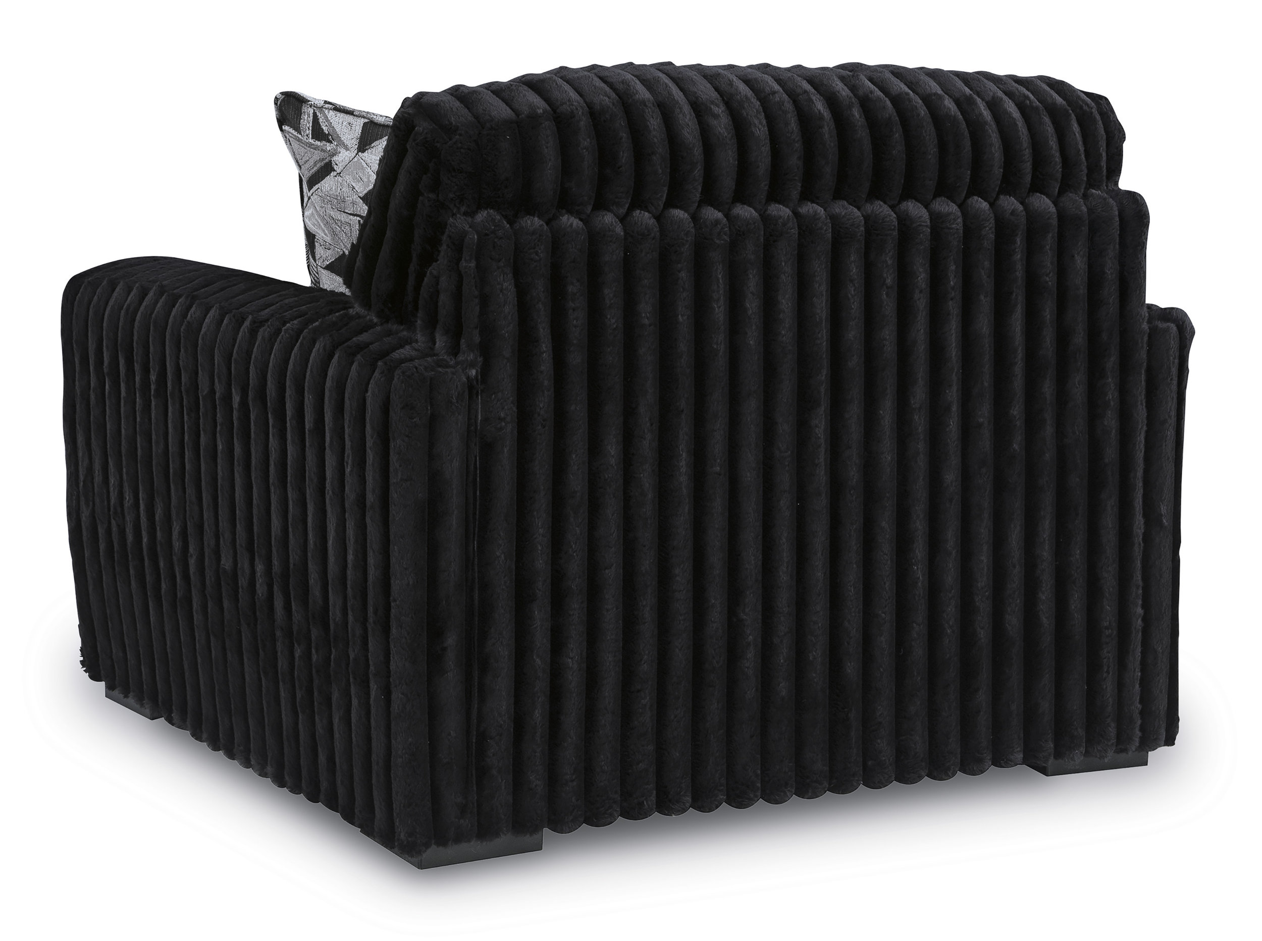 Midnight-Madness Polyester Chair & a Half