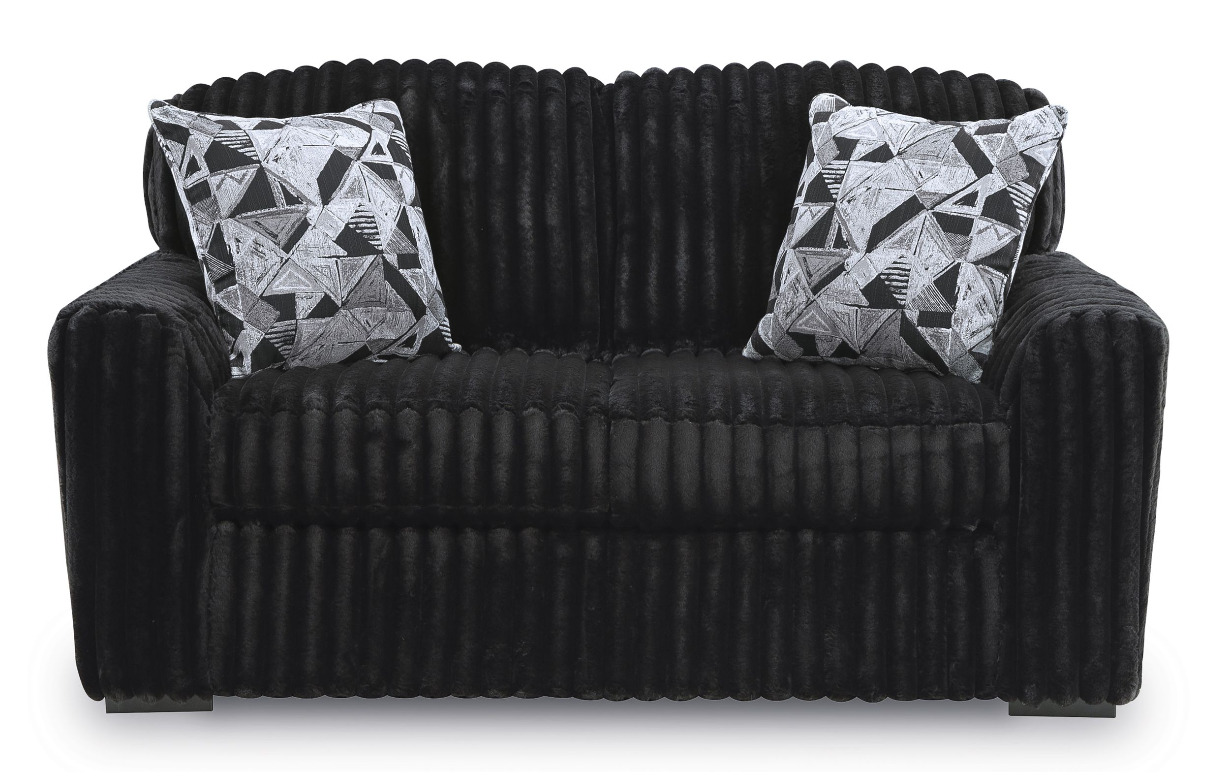 Midnight-Madness Polyester Loveseat
