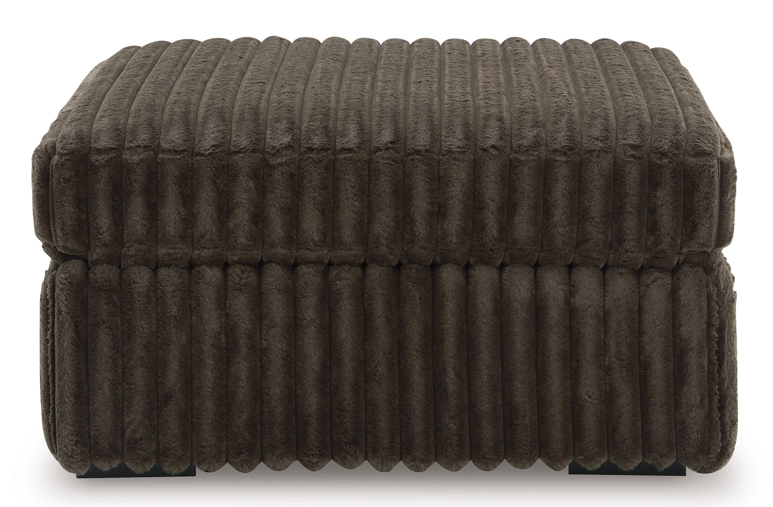 Midnight-Madness Polyester Oversized Accent Ottoman