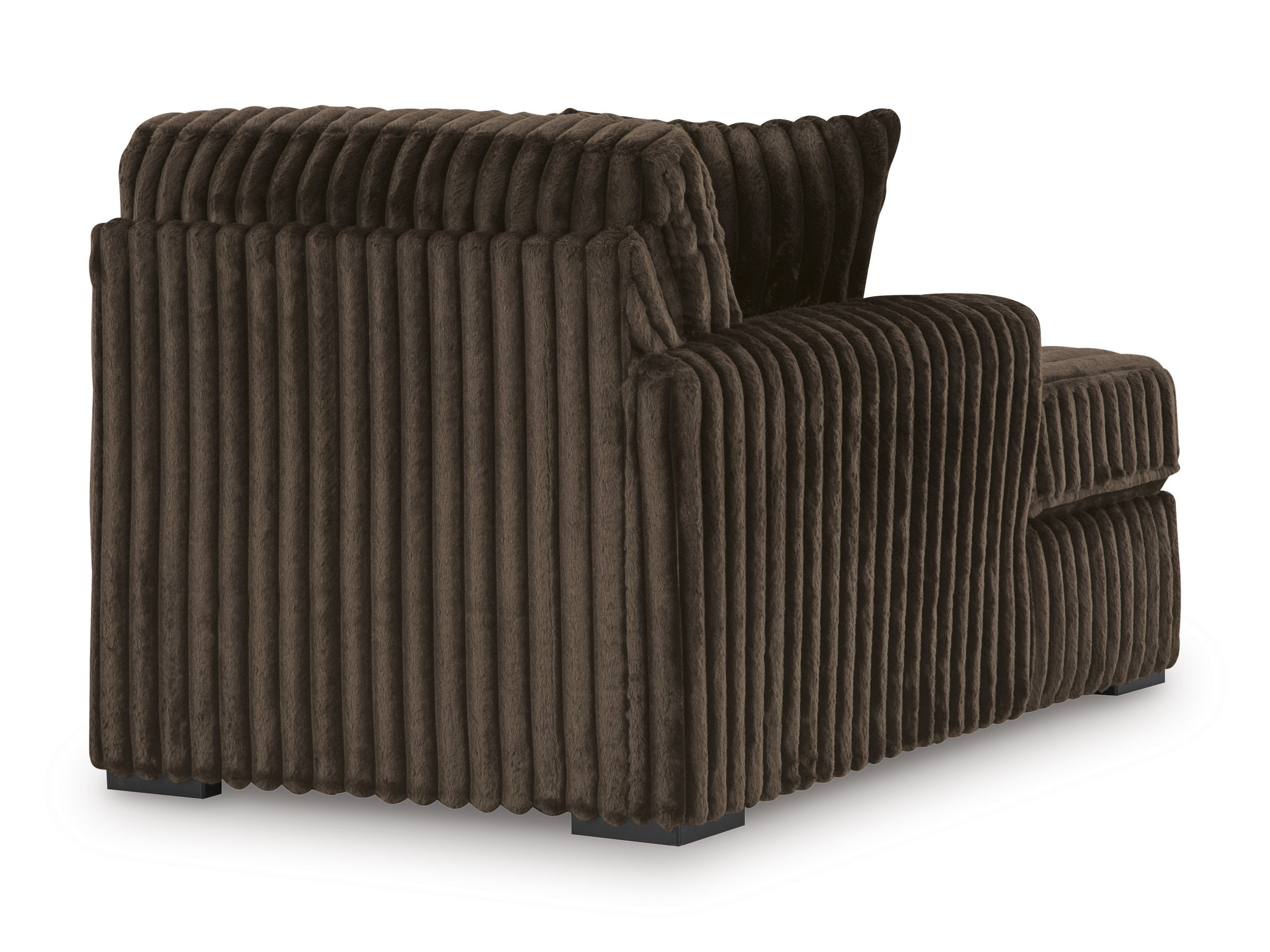 Ashley Midnight-Madness 4-Piece Sectional Sofa, Chocolate