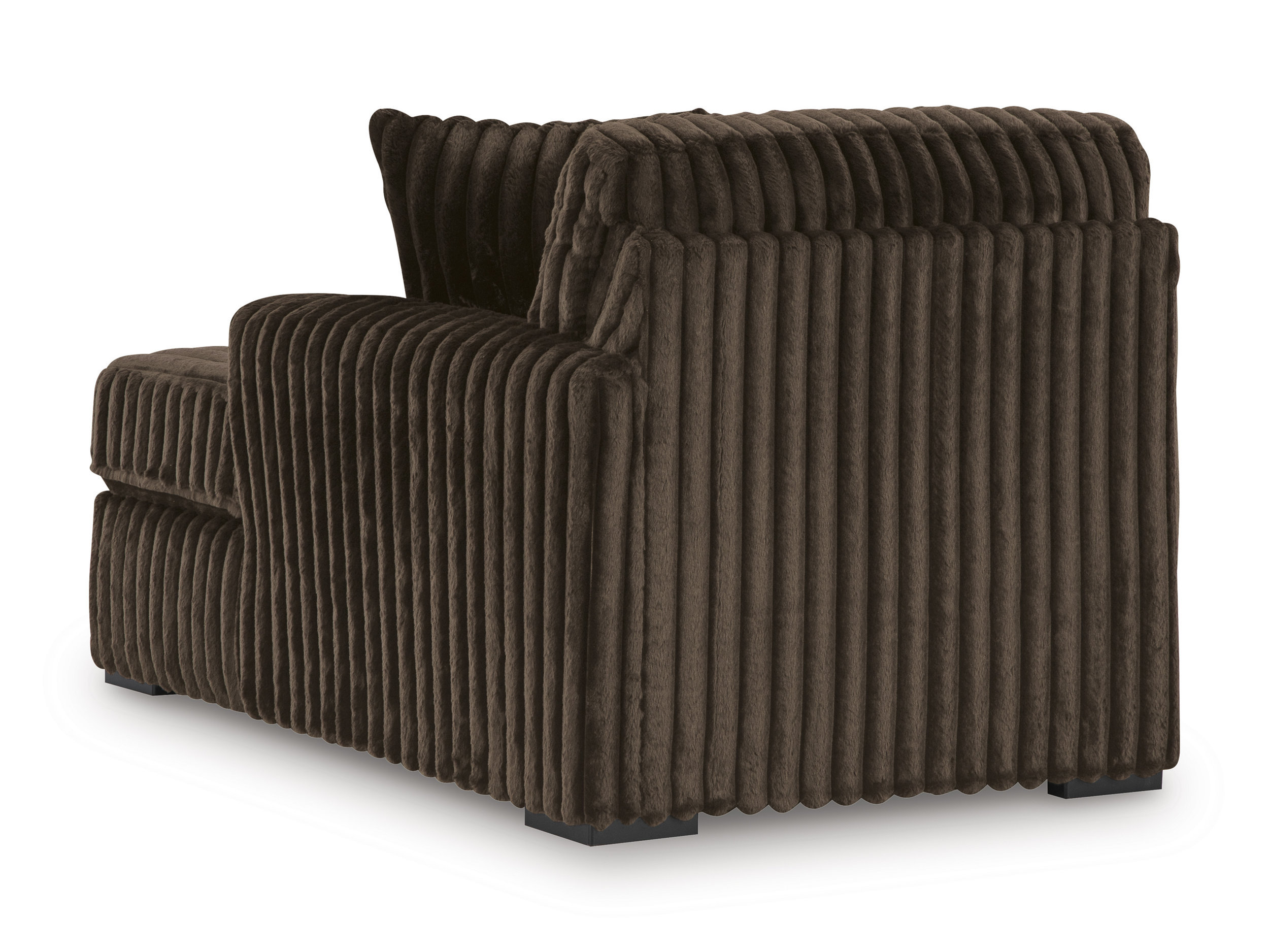 Midnight-Madness 2-Piece Polyester Sectional Sofa w/RAF Chaise