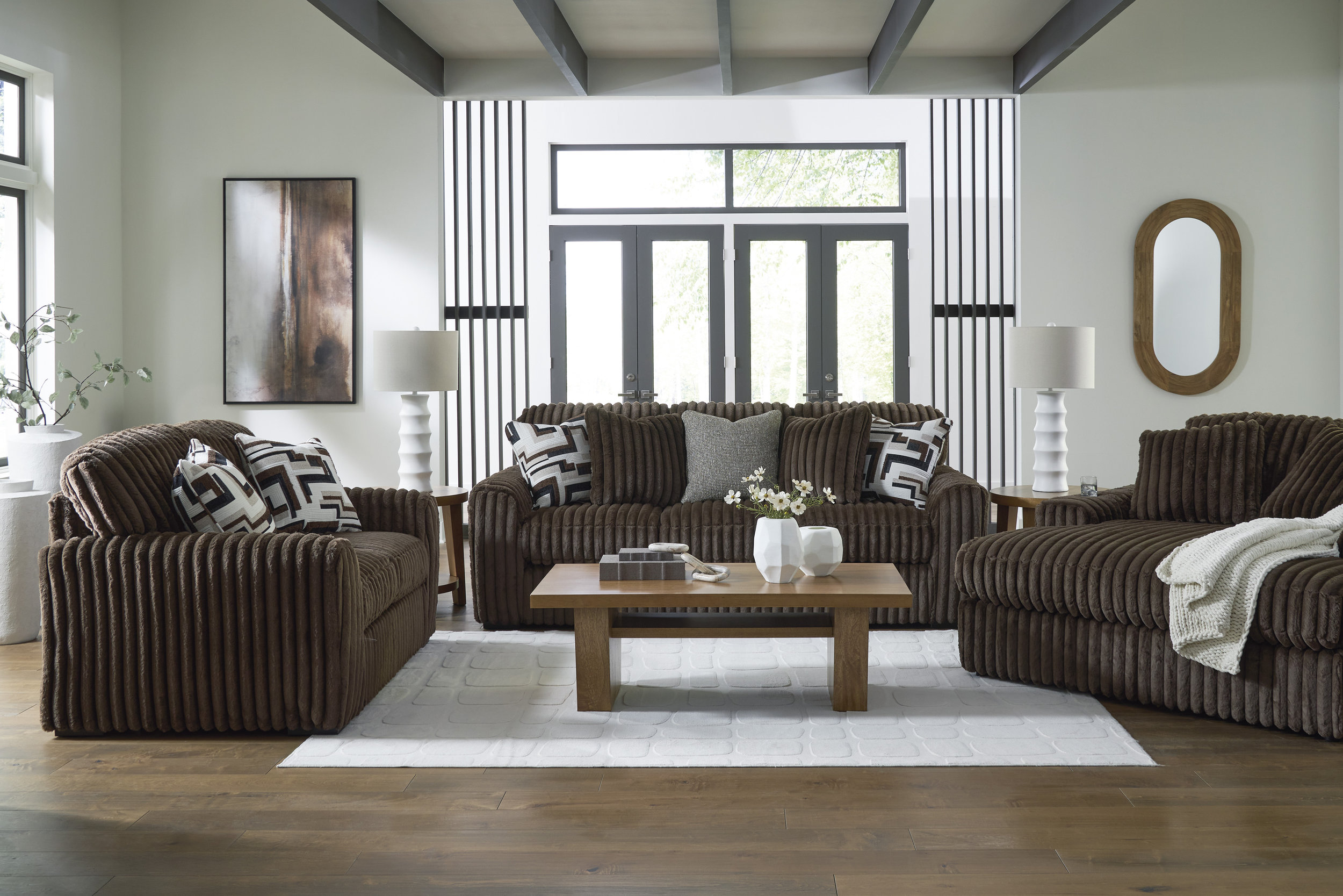 Ashley Sofa & Loveseat