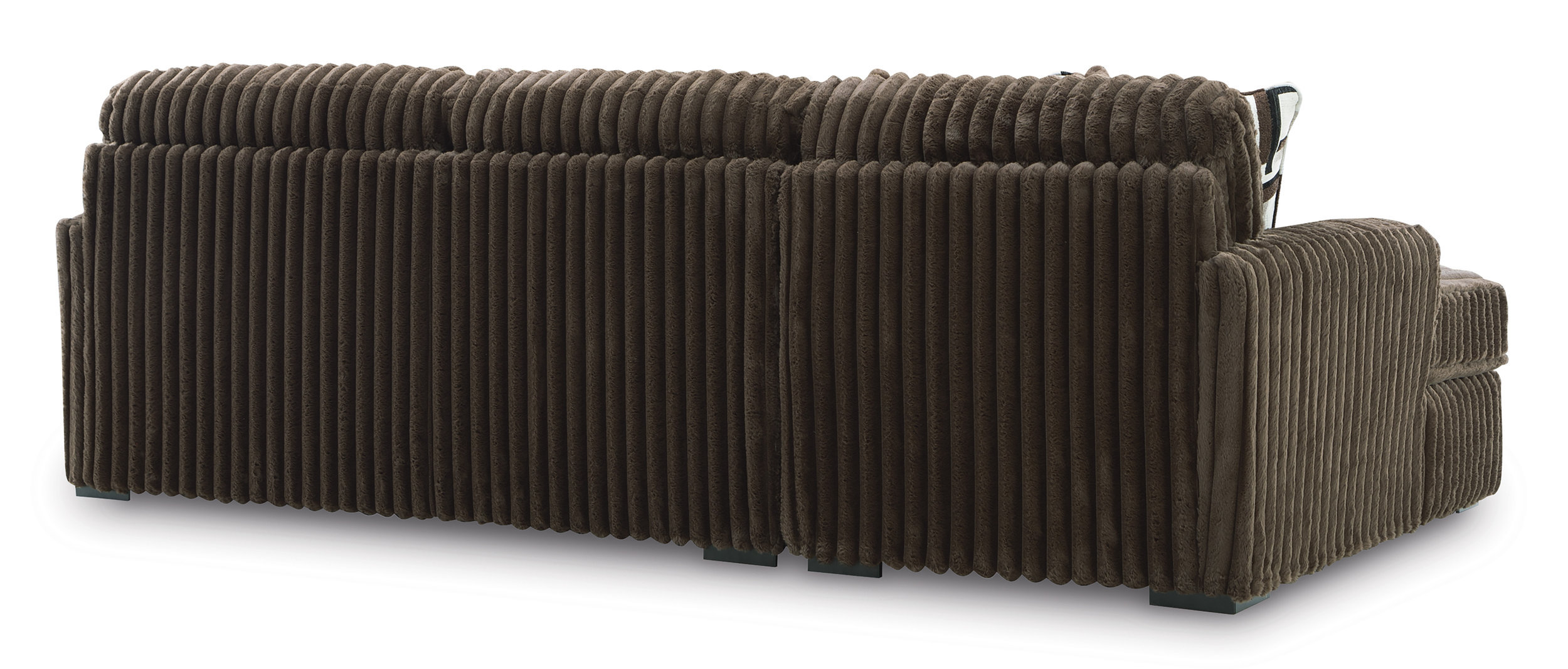 Midnight-Madness 2-Piece Polyester Sectional Sofa w/LAF Chaise