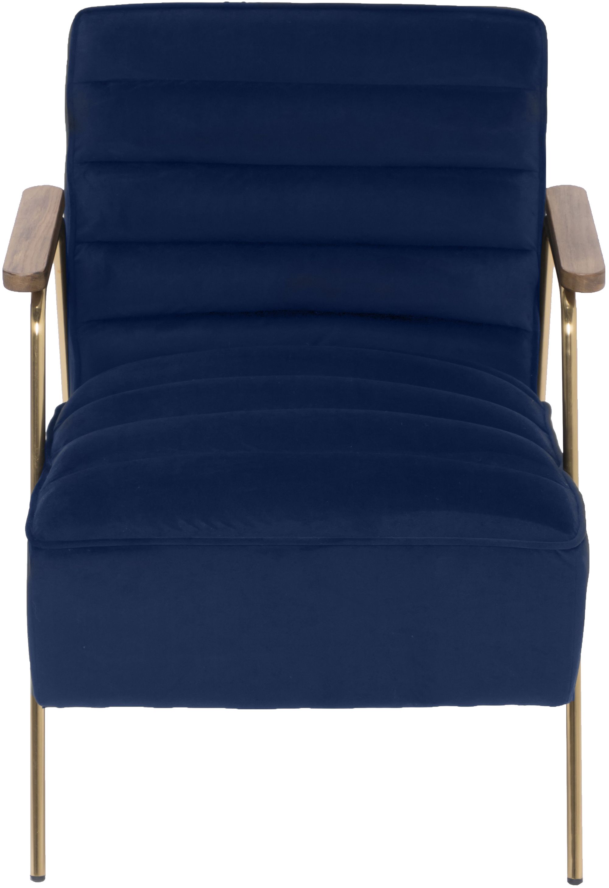 Woodford Velvet Accent Chair