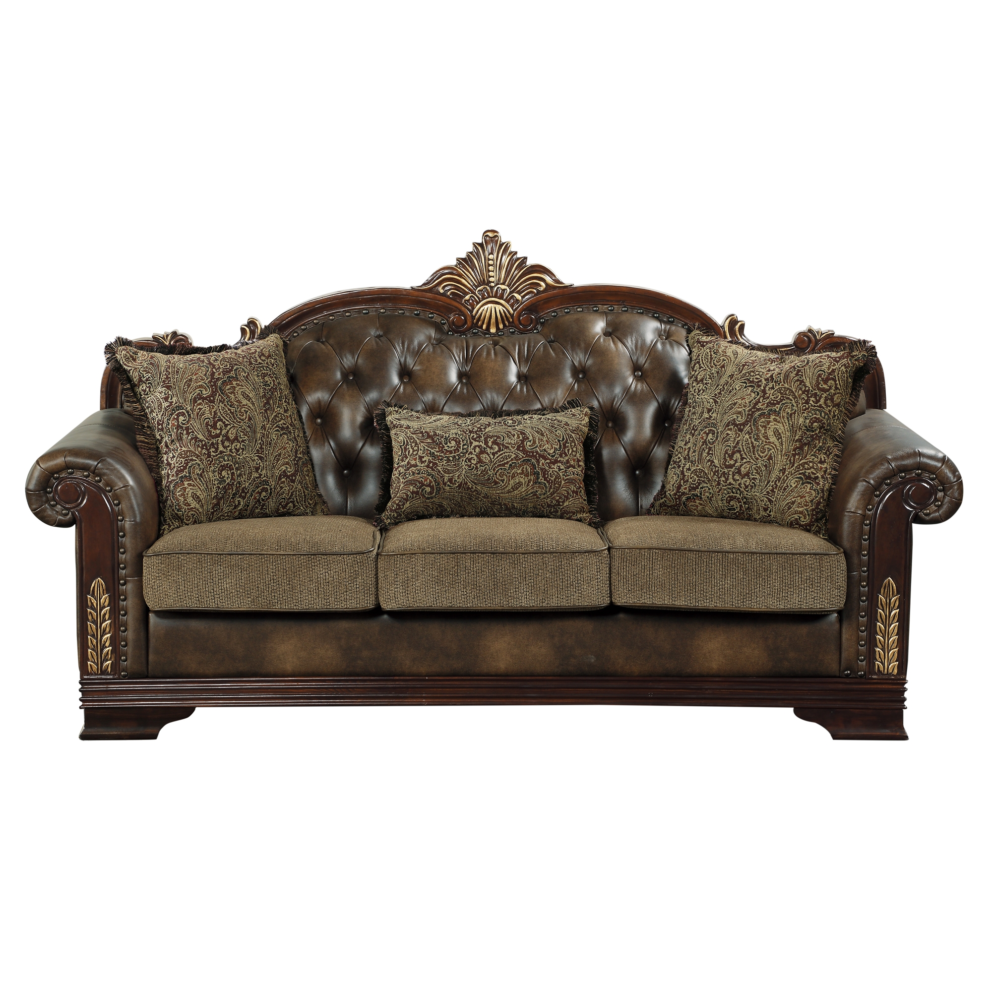 Croydon Fabric/Bi-Cast Vinyl Sofa