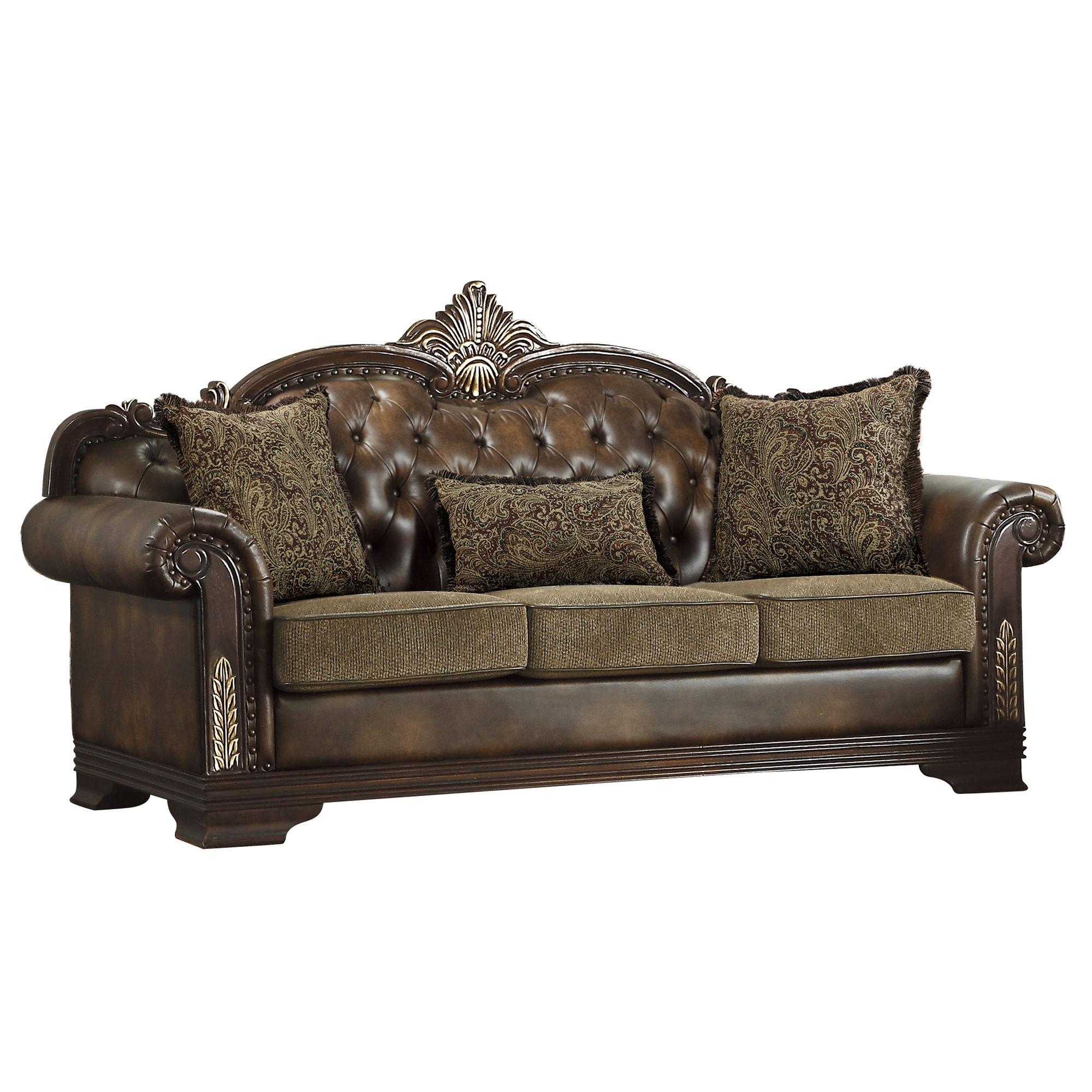 Croydon Fabric/Bi-Cast Vinyl Sofa