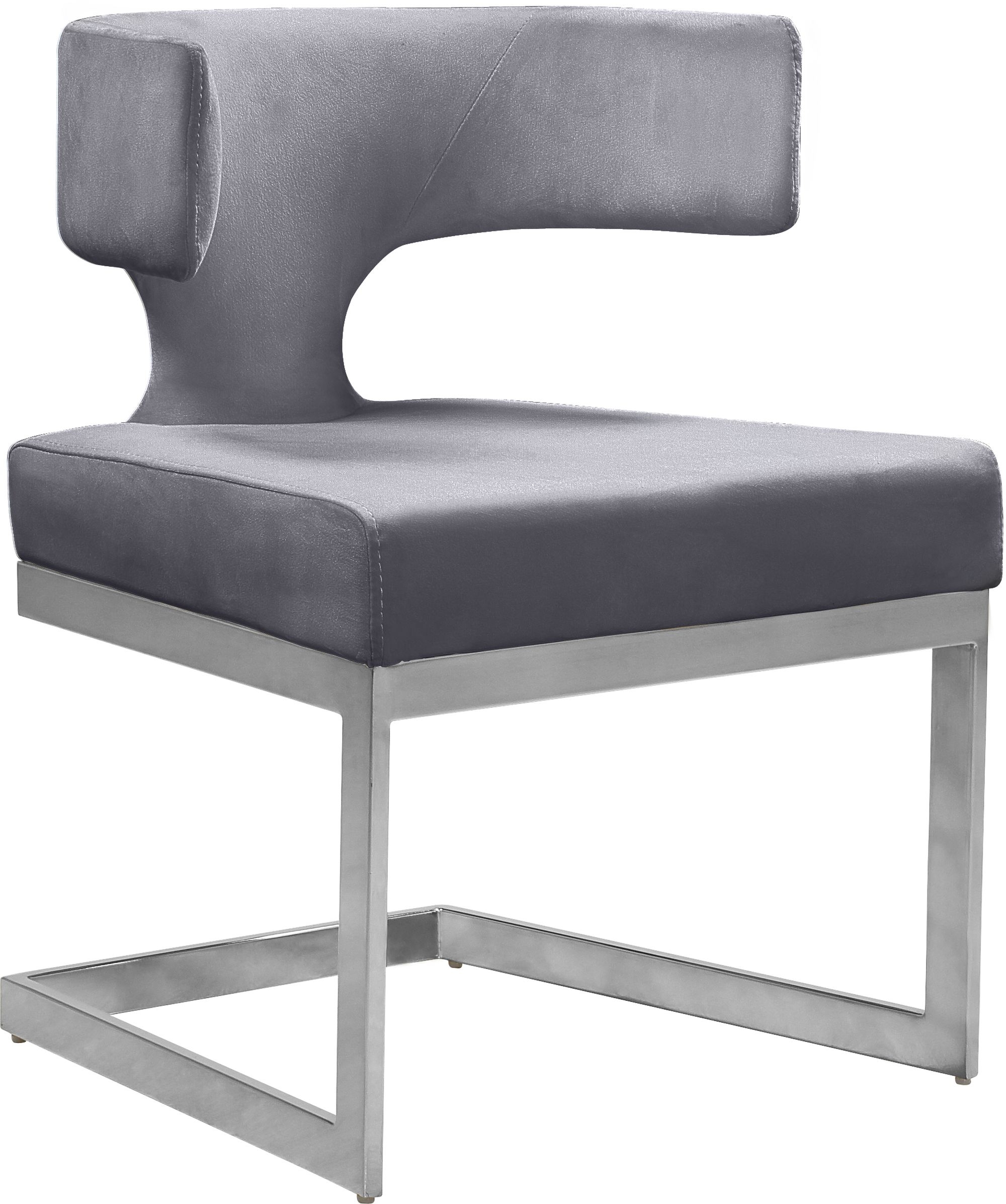 Alexandra Dining Chair with Metal Base