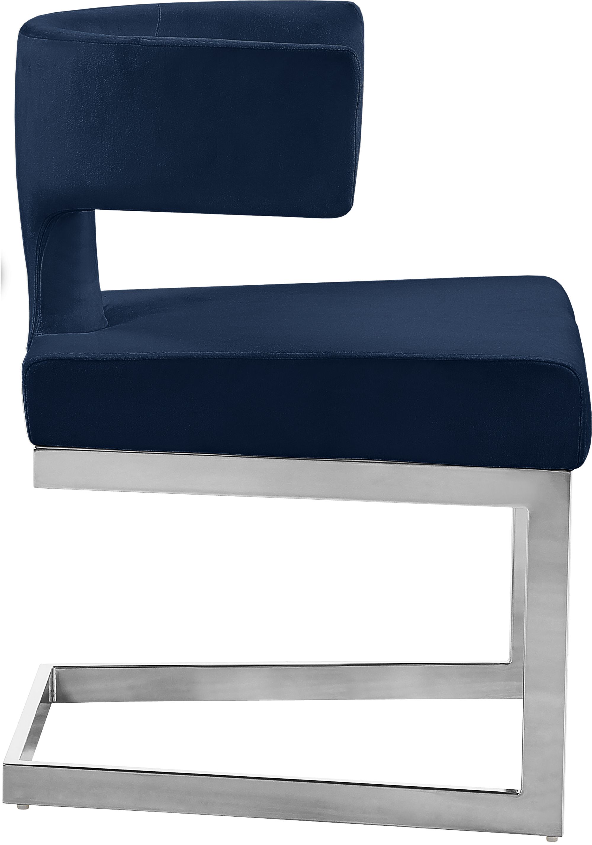 Alexandra Dining Chair with Metal Base