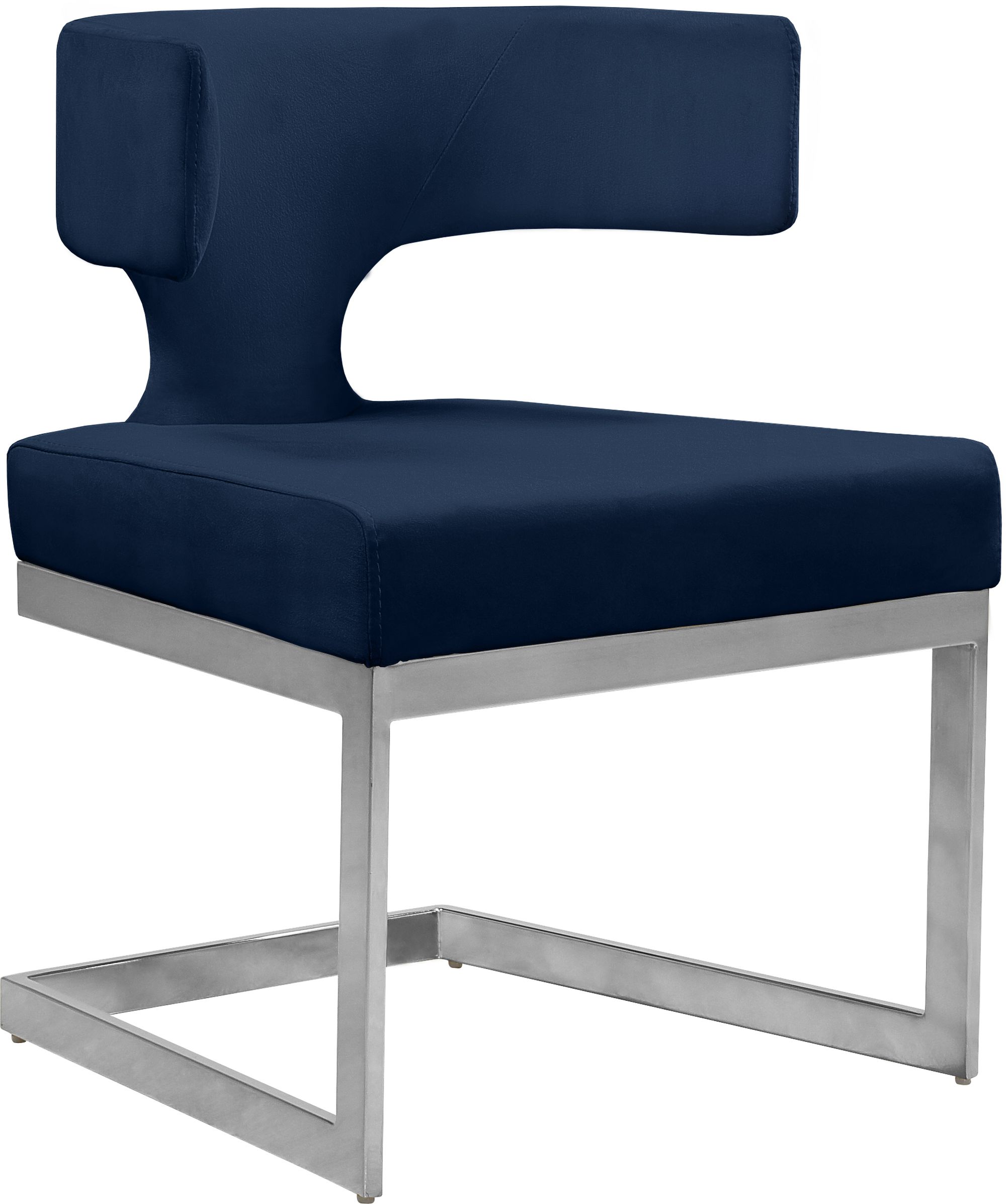 Alexandra Dining Chair with Metal Base