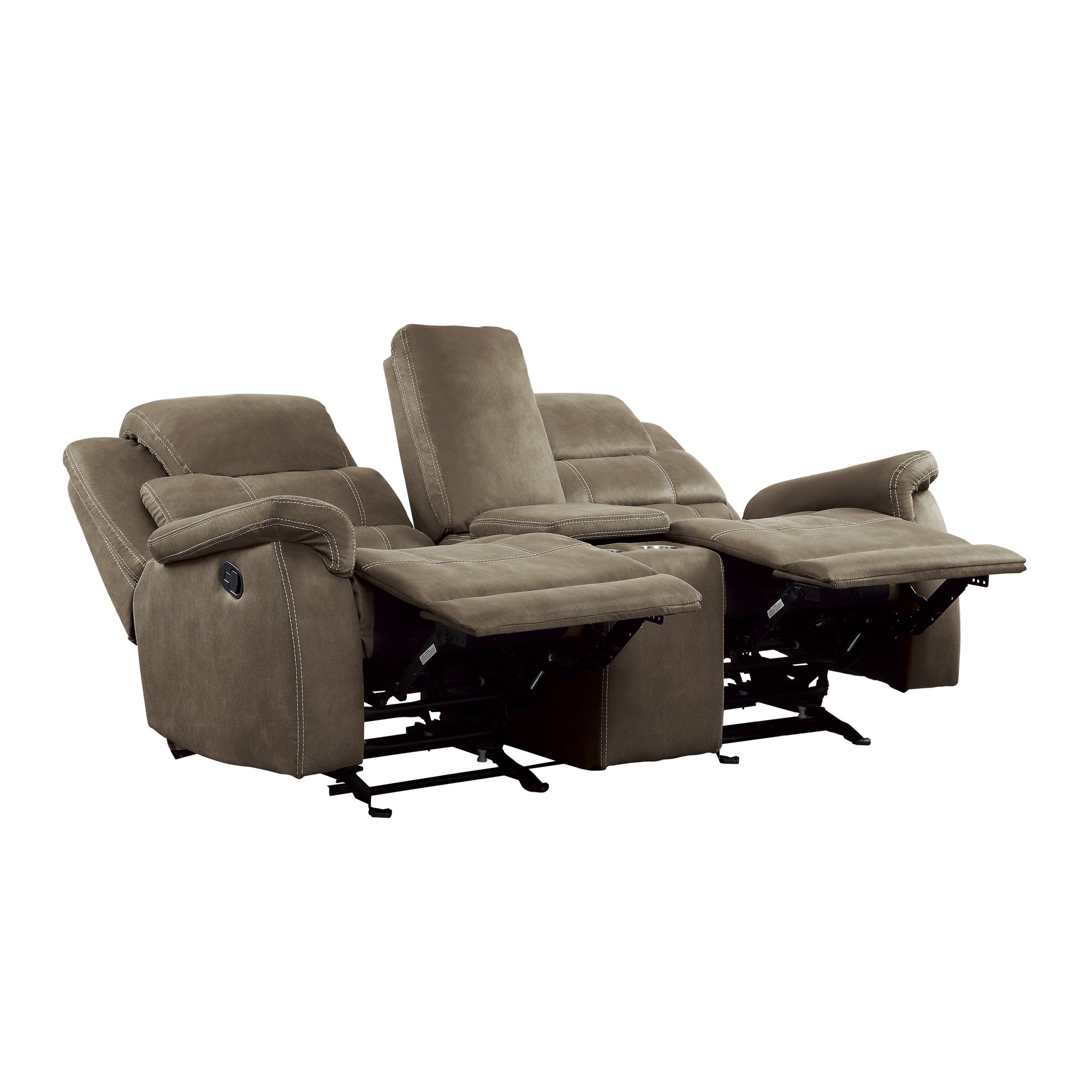 Shola Fabric Reclining Living Room Set