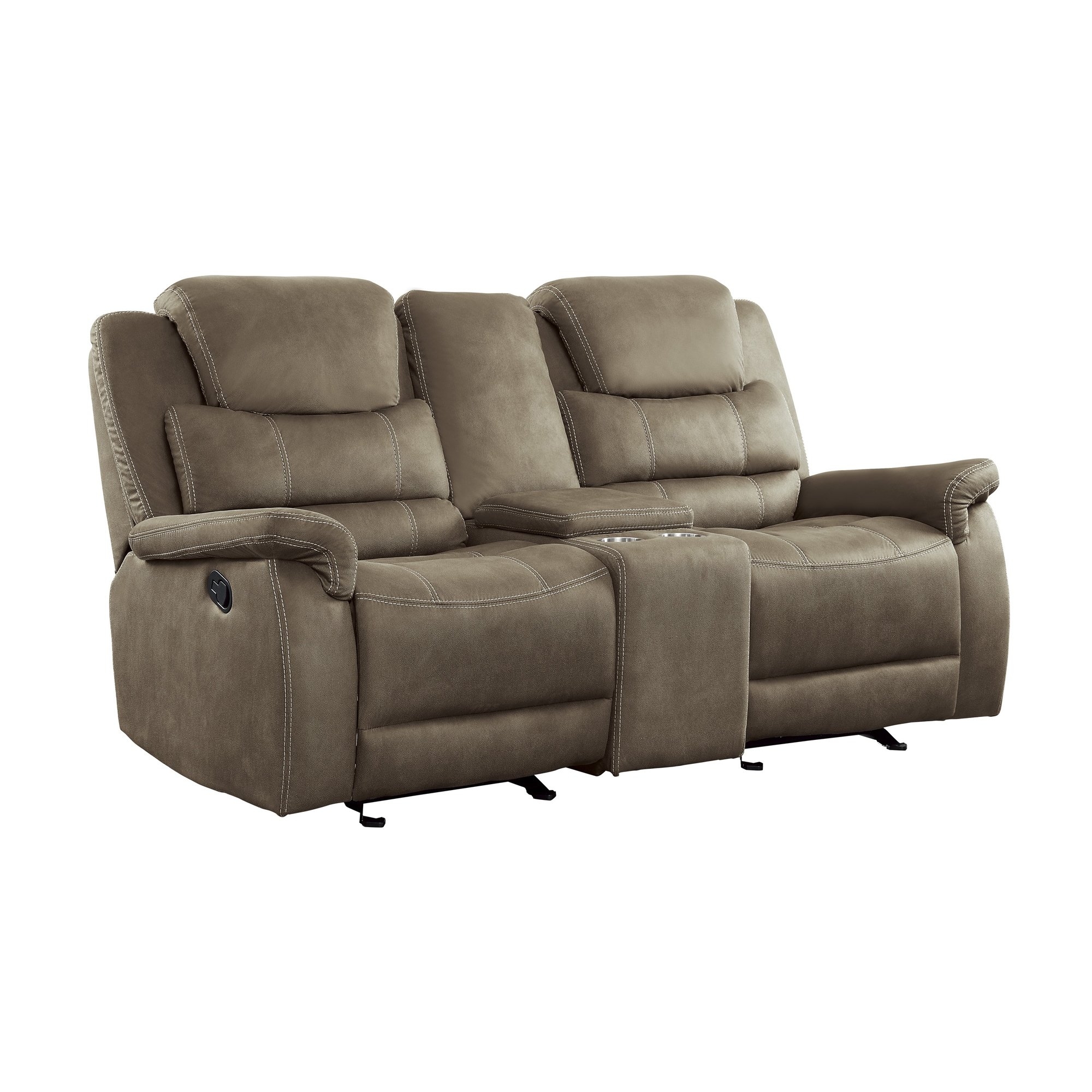 Shola Fabric Reclining Living Room Set