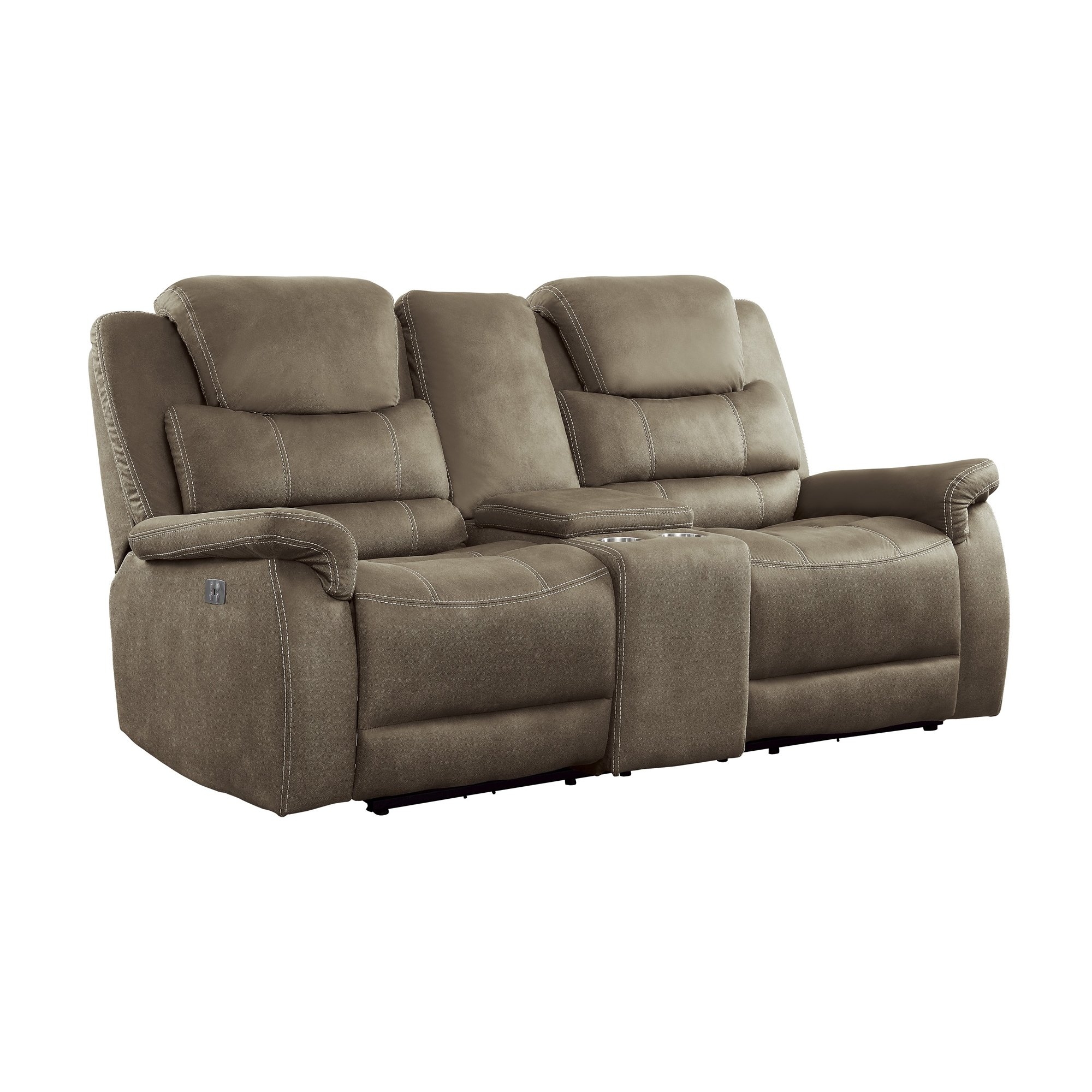 Shola Fabric Reclining Living Room Set