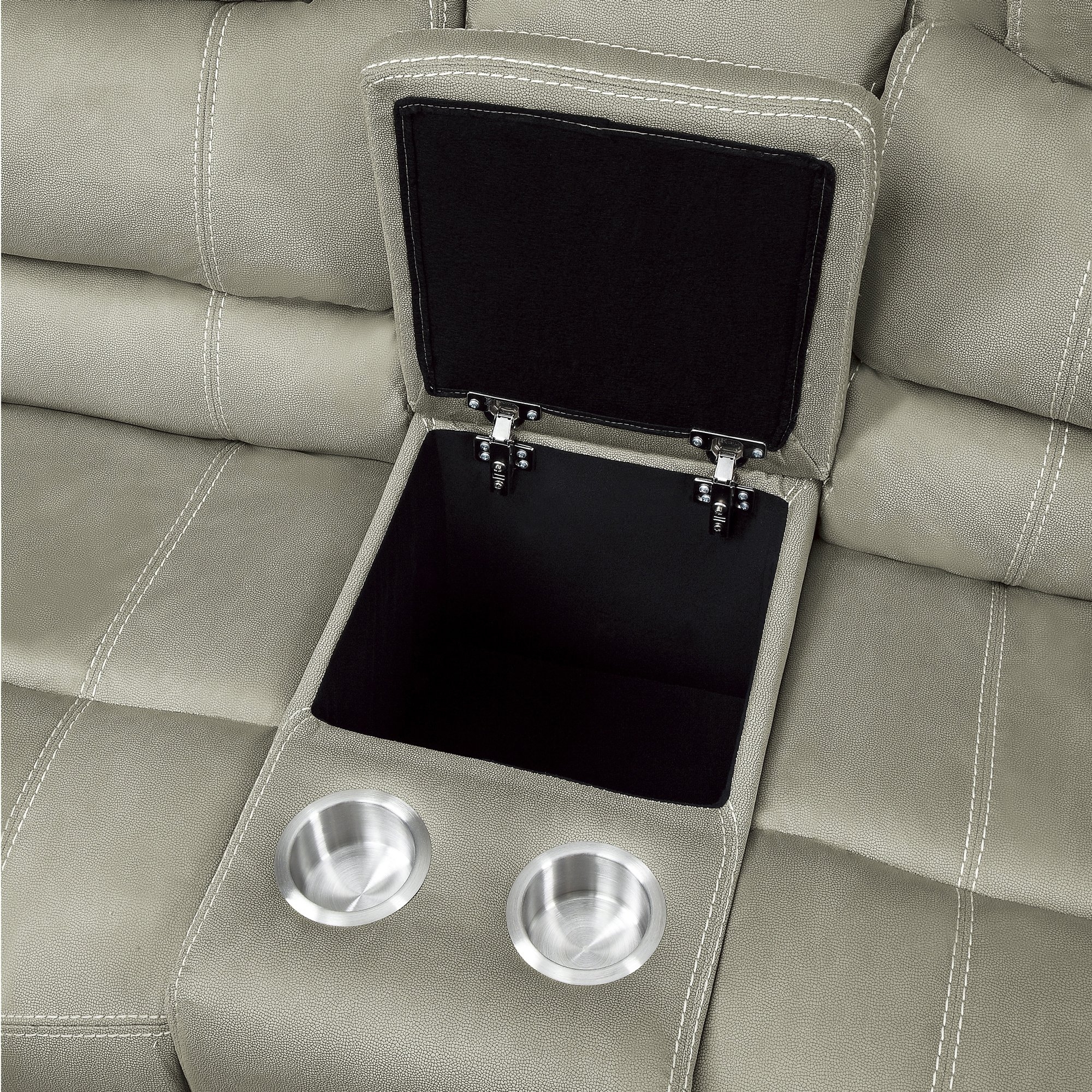 Shola Fabric Manual Reclining Living Room Set