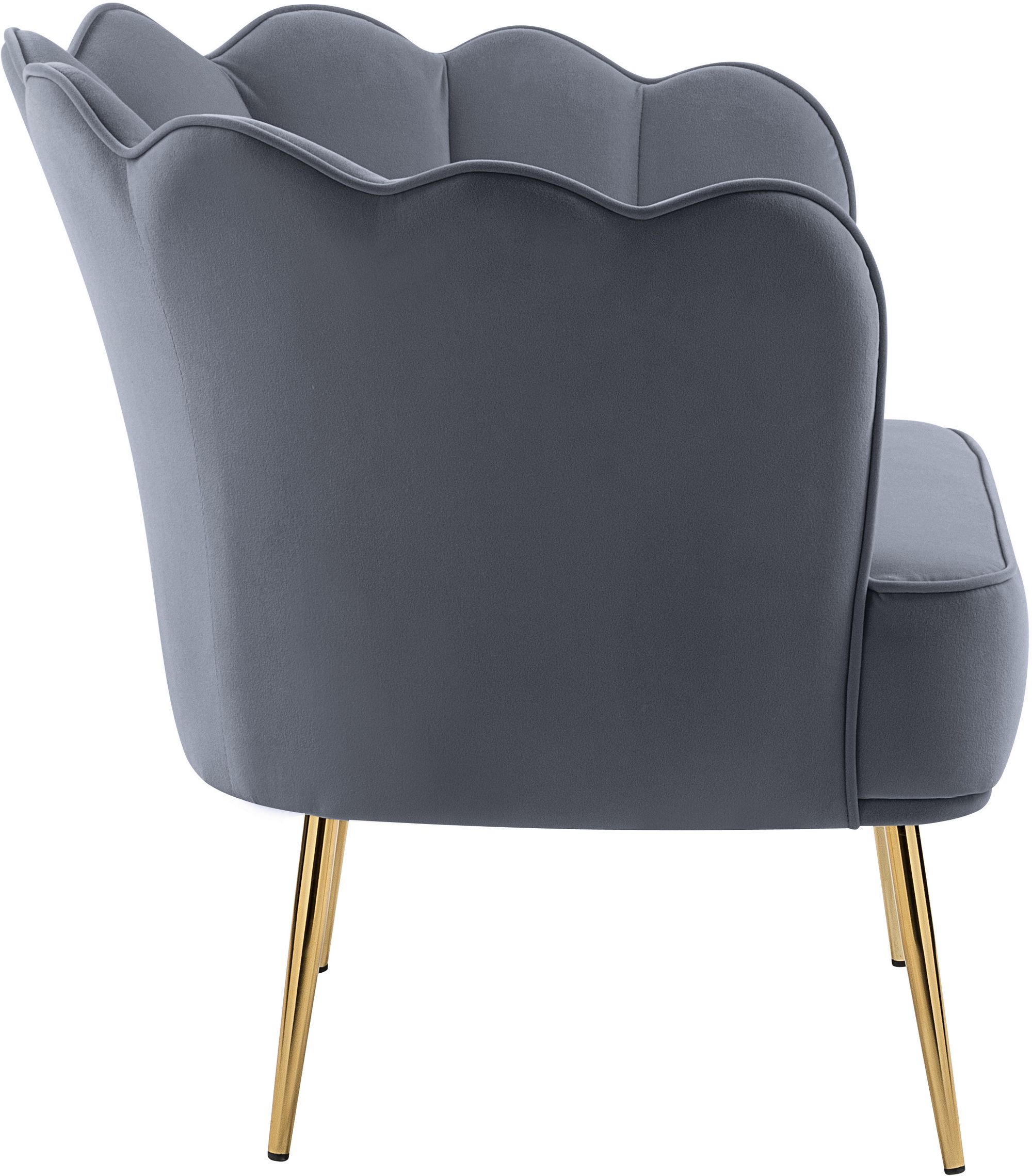 Jester Velvet Accent Chair
