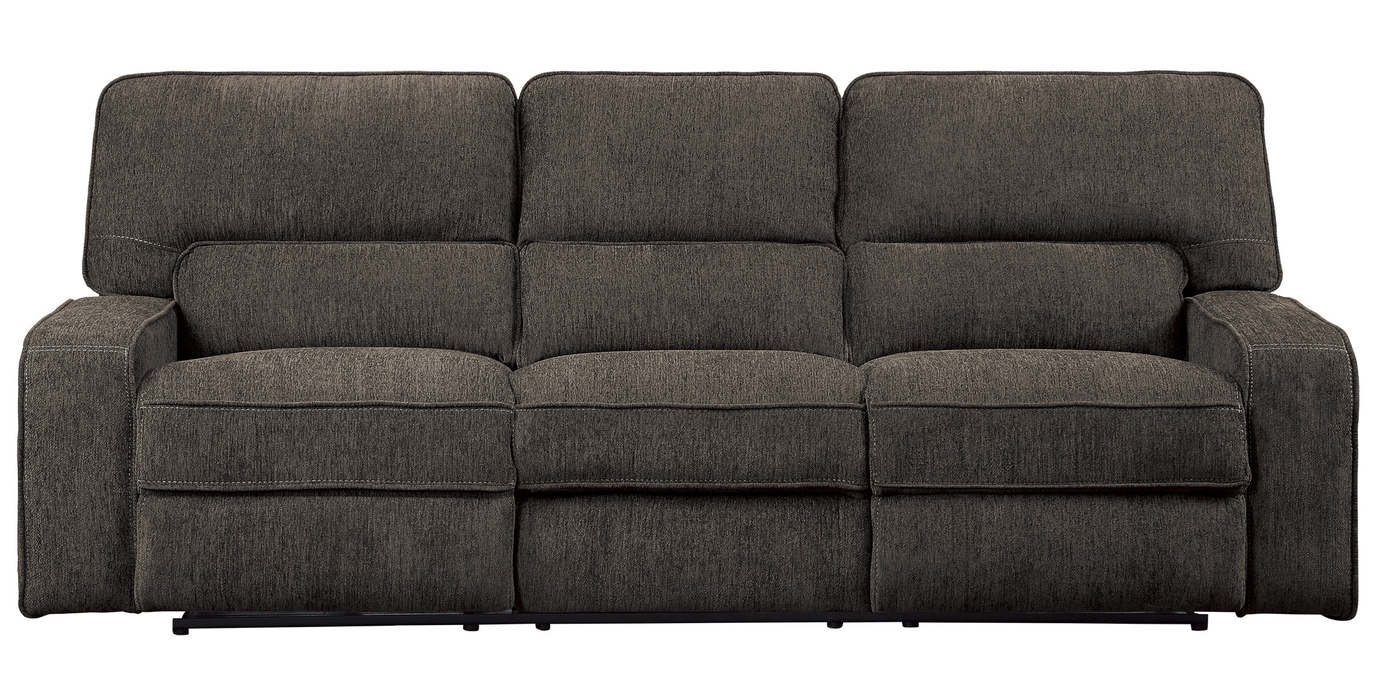 Borneo Fabric Power Double Reclining Sofa
