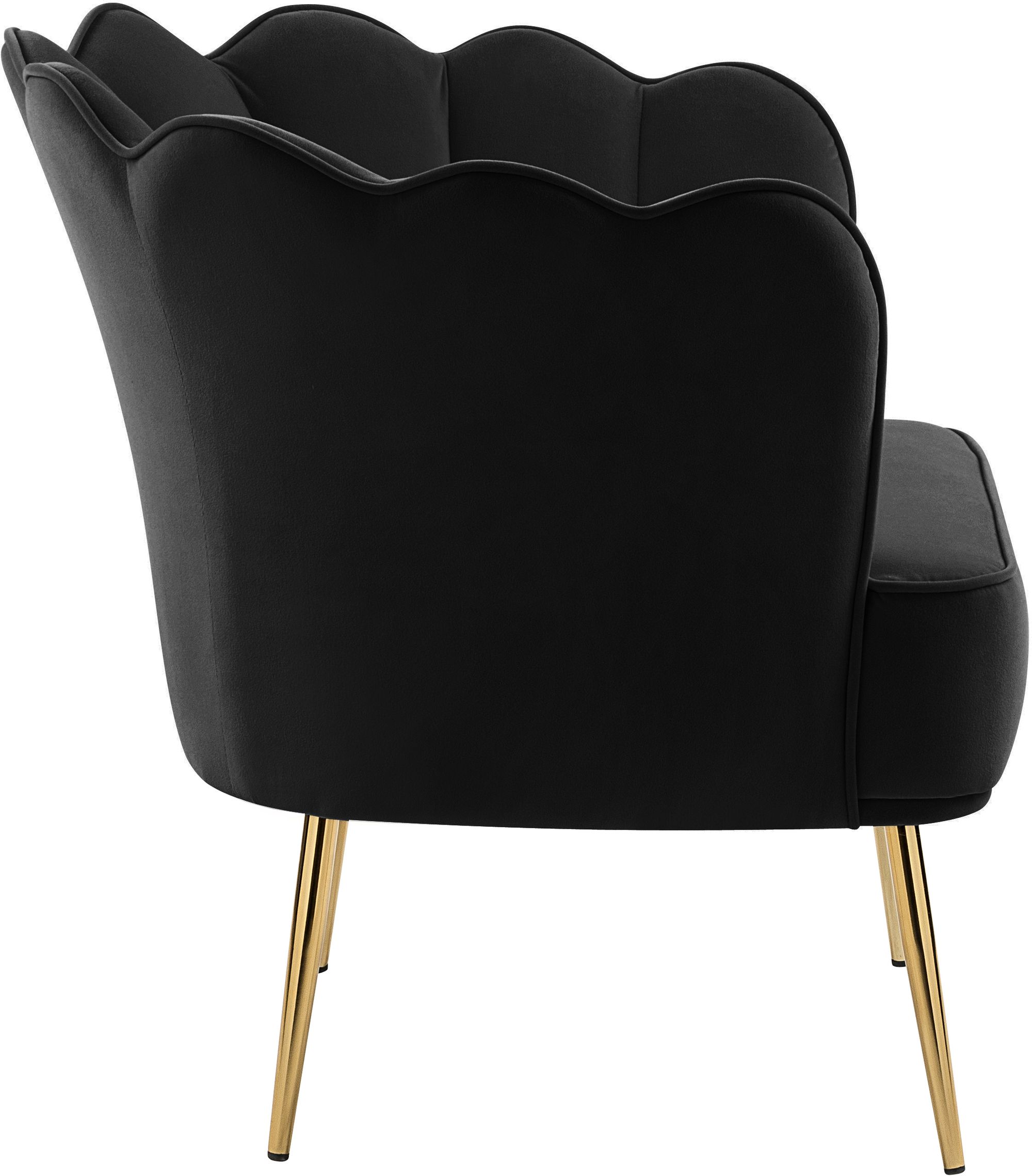 Jester Velvet Accent Chair